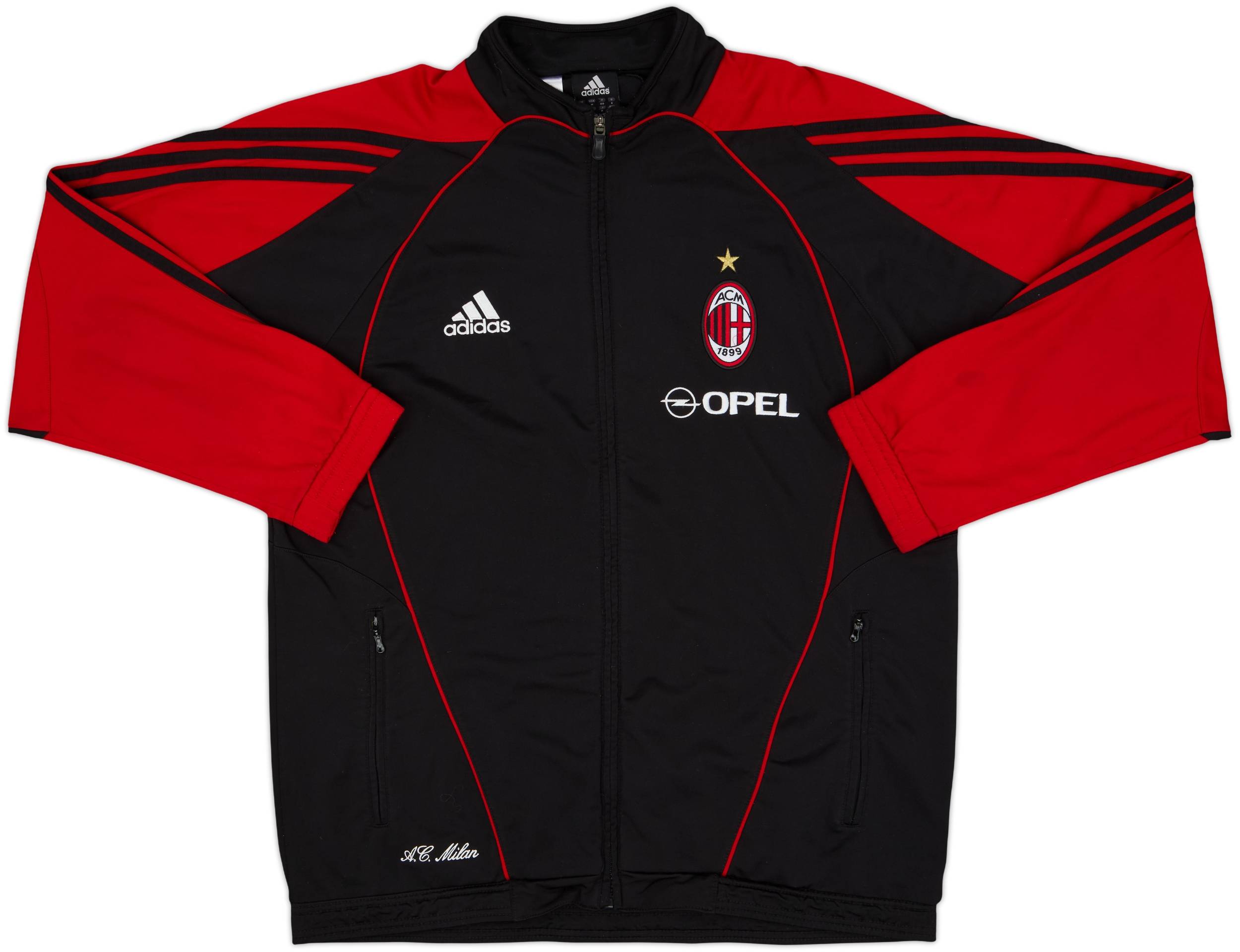2005-06 AC Milan adidas Track Jacket - 7/10 - (M/L)