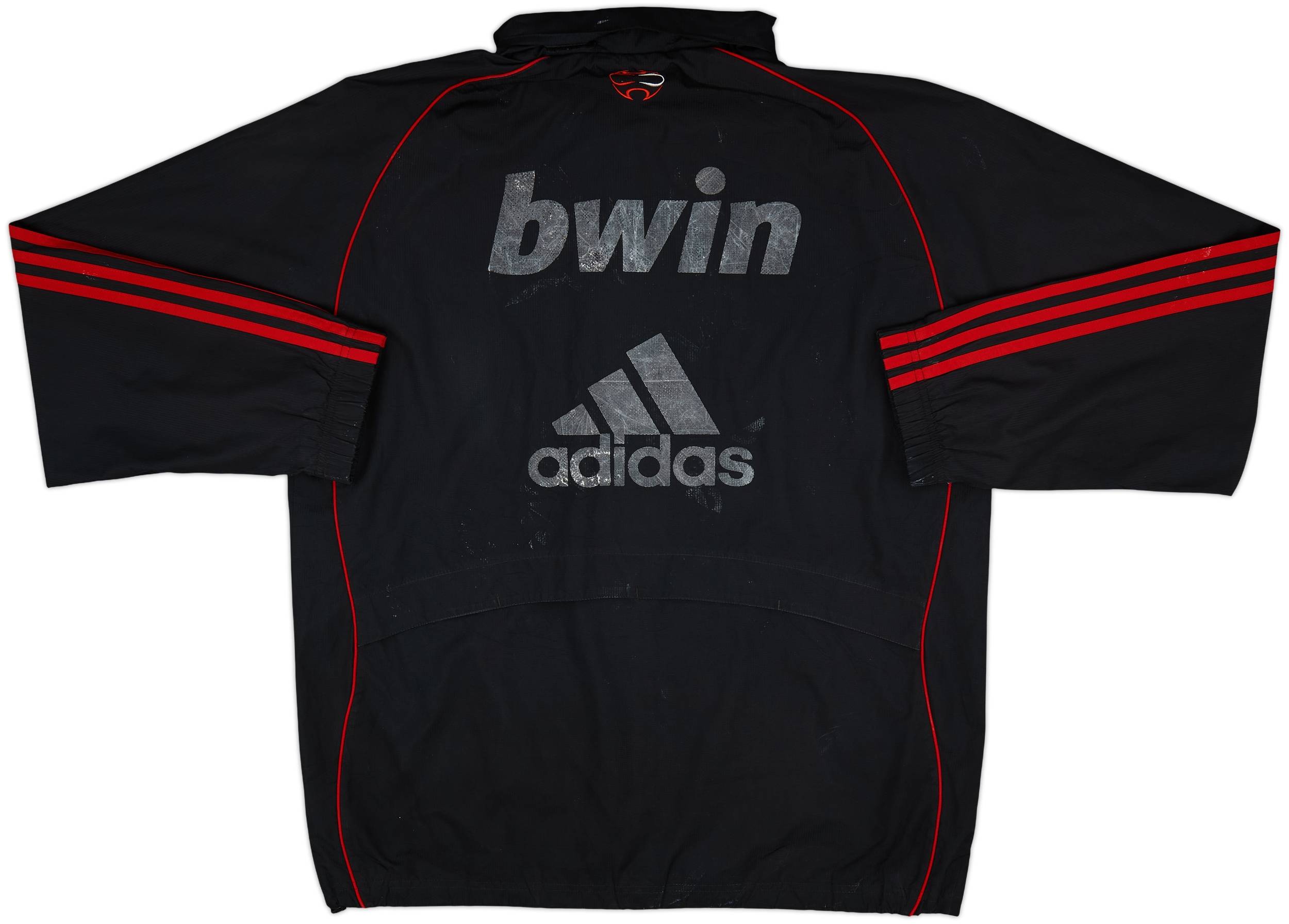 2006-07 AC Milan adidas Hooded Rain Jacket - 5/10 - (M)