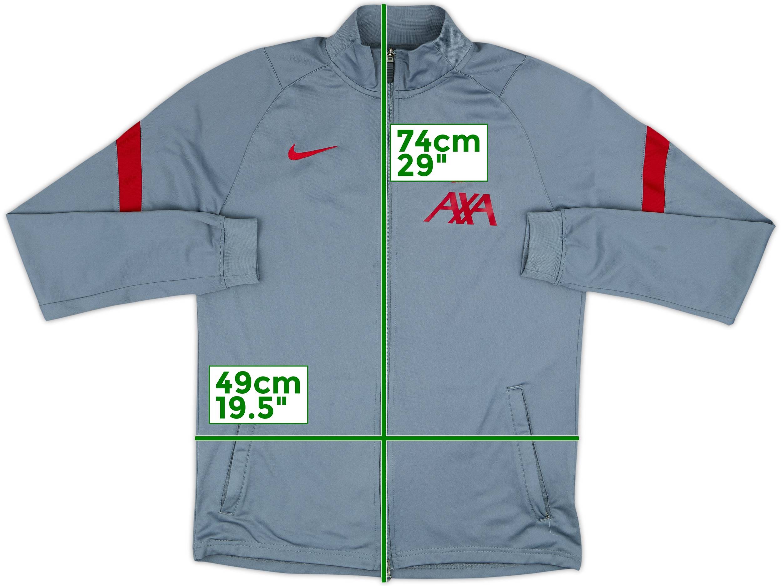 2020-21 Liverpool Nike Track Jacket - 8/10 - (M)