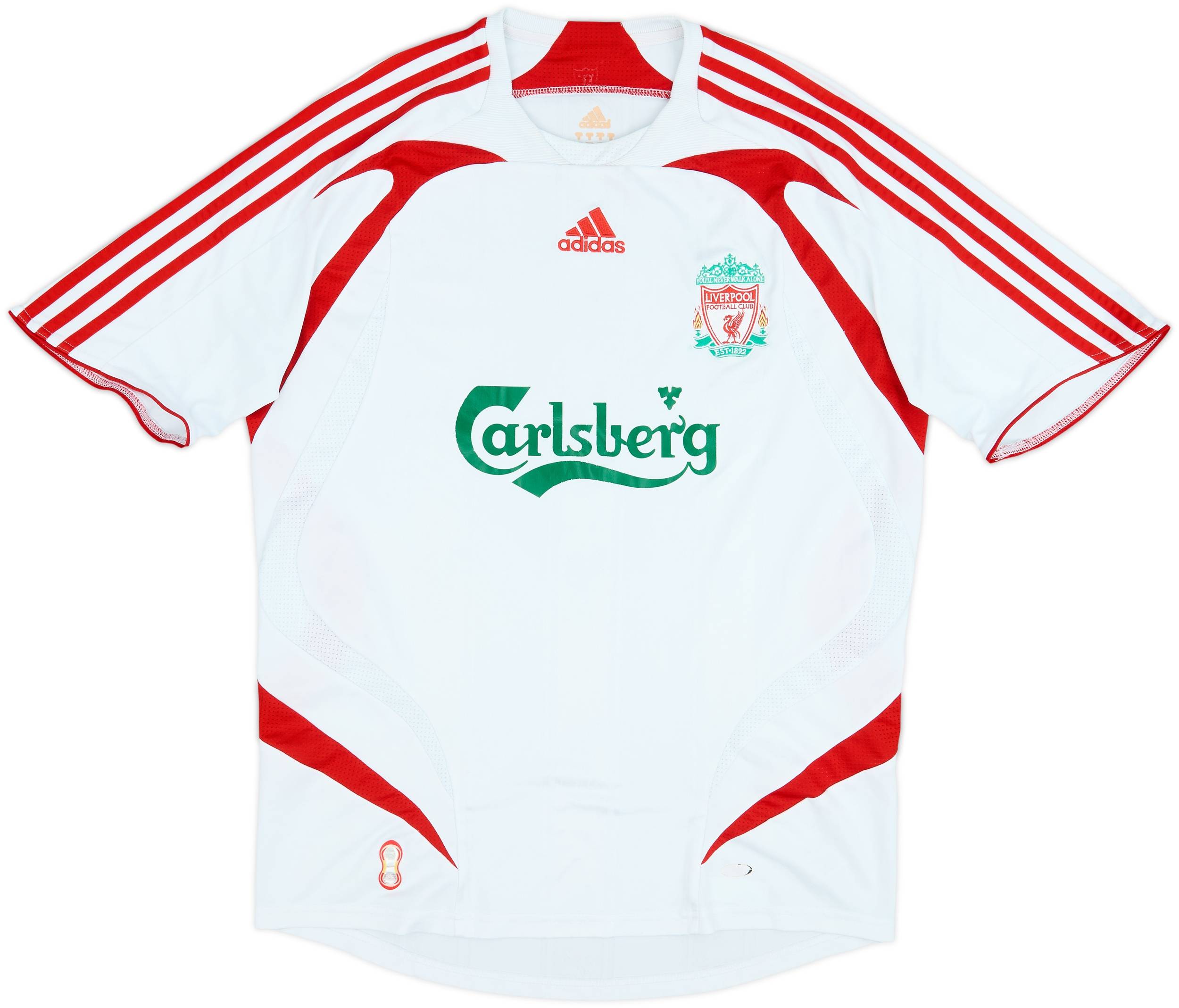 2007-08 Liverpool Away Shirt Gerrard #8 - 6/10 - (M)