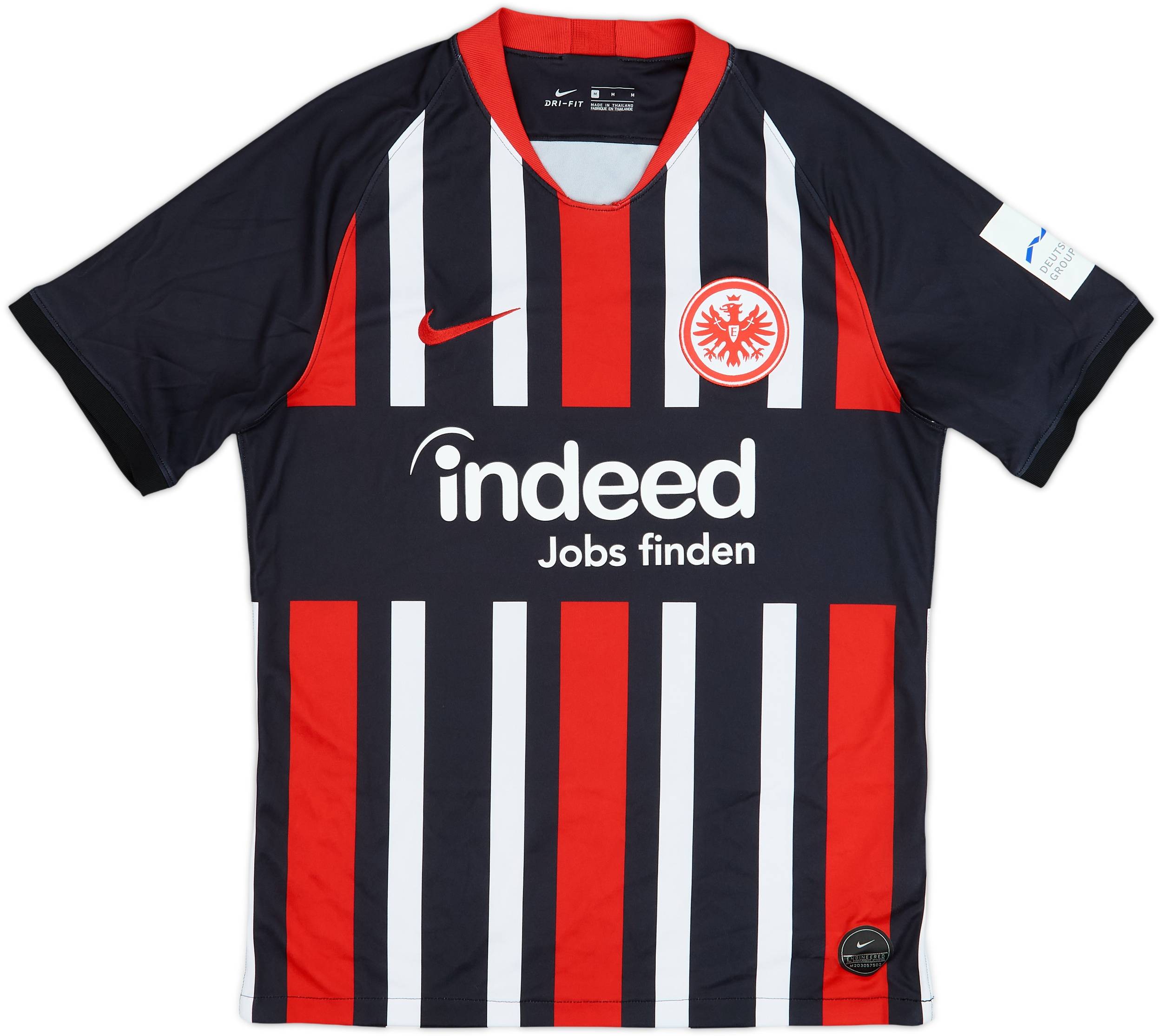 2019-20 Eintracht Frankfurt Home Shirt - 9/10 - (M)