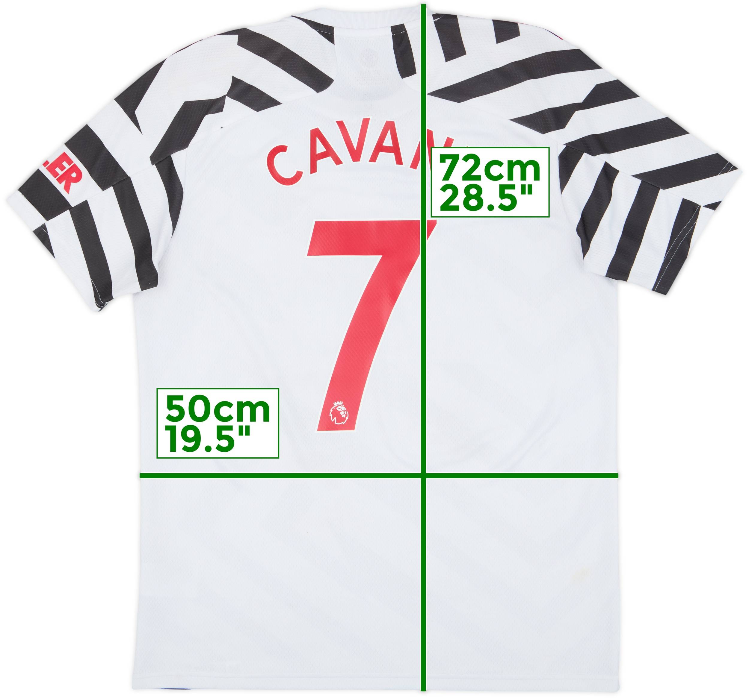 2020-21 Manchester United Third Shirt Cavani #7 - 7/10 - (M)