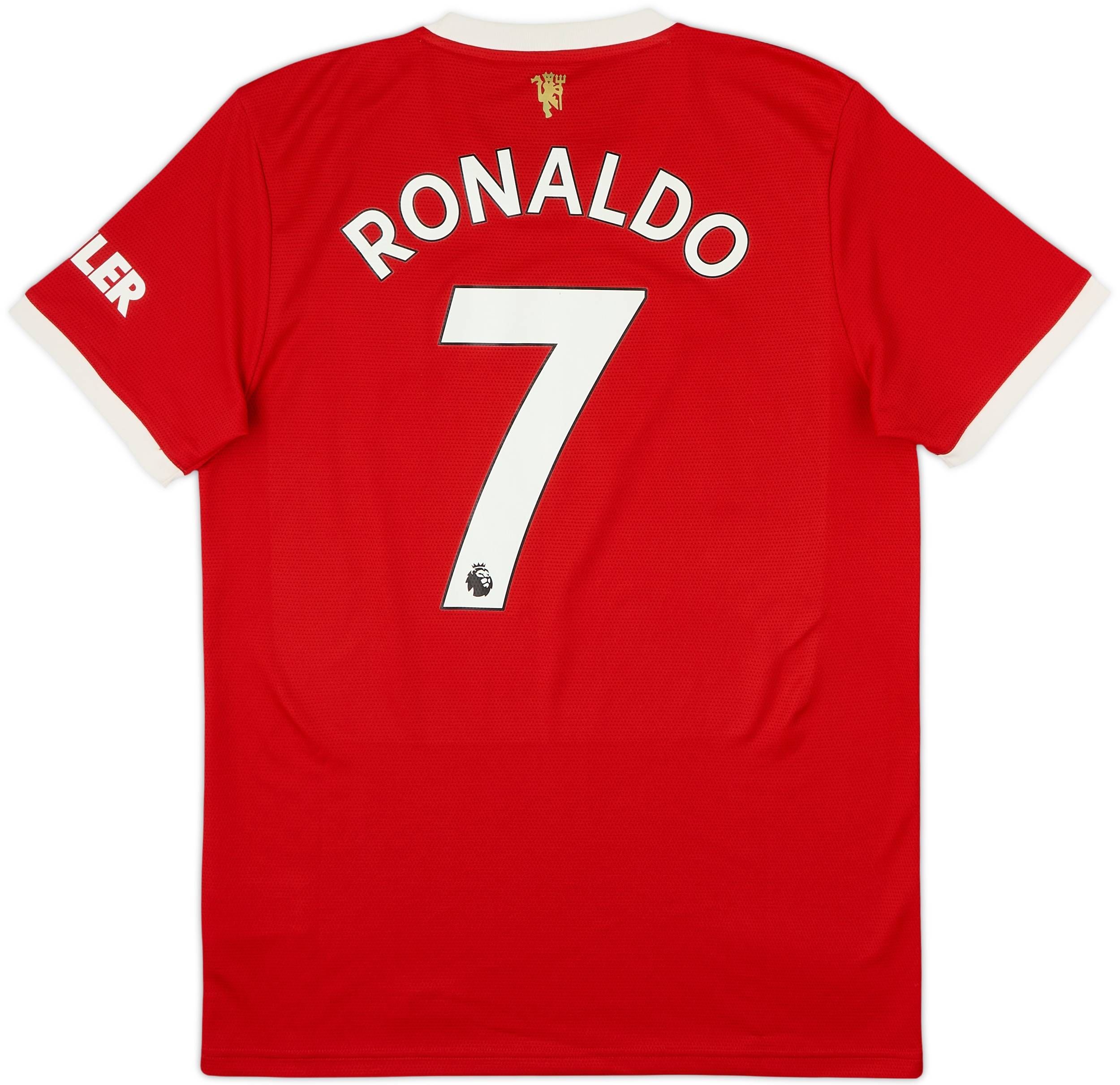 2021-22 Manchester United Home Shirt Ronaldo #7 - 8/10 - (M)