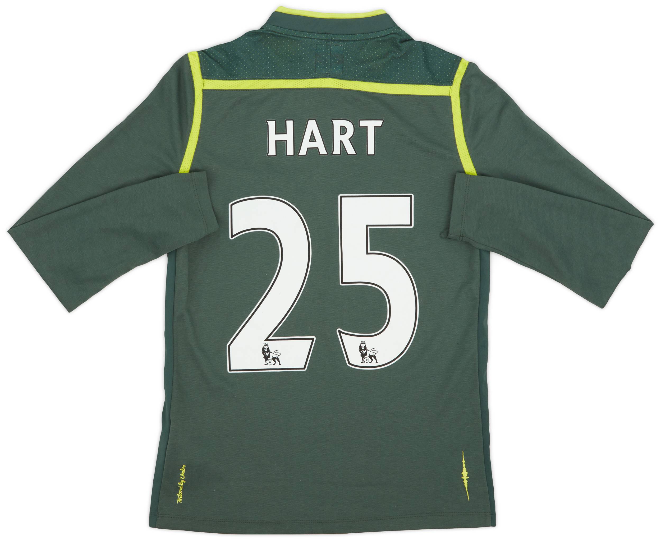 2011-12 Manchester City GK Shirt Hart #25 - 8/10 - (XL.Boys)