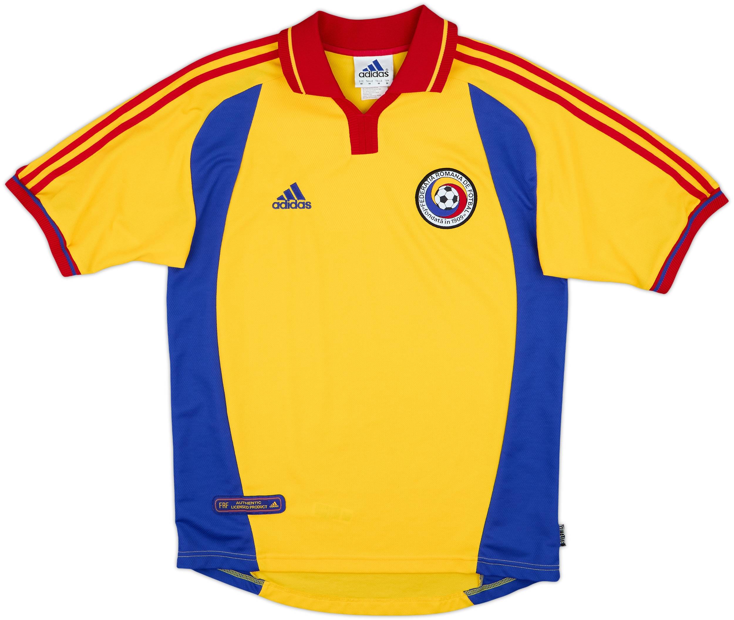 2000-02 Romania Home Shirt - 9/10 - (M)