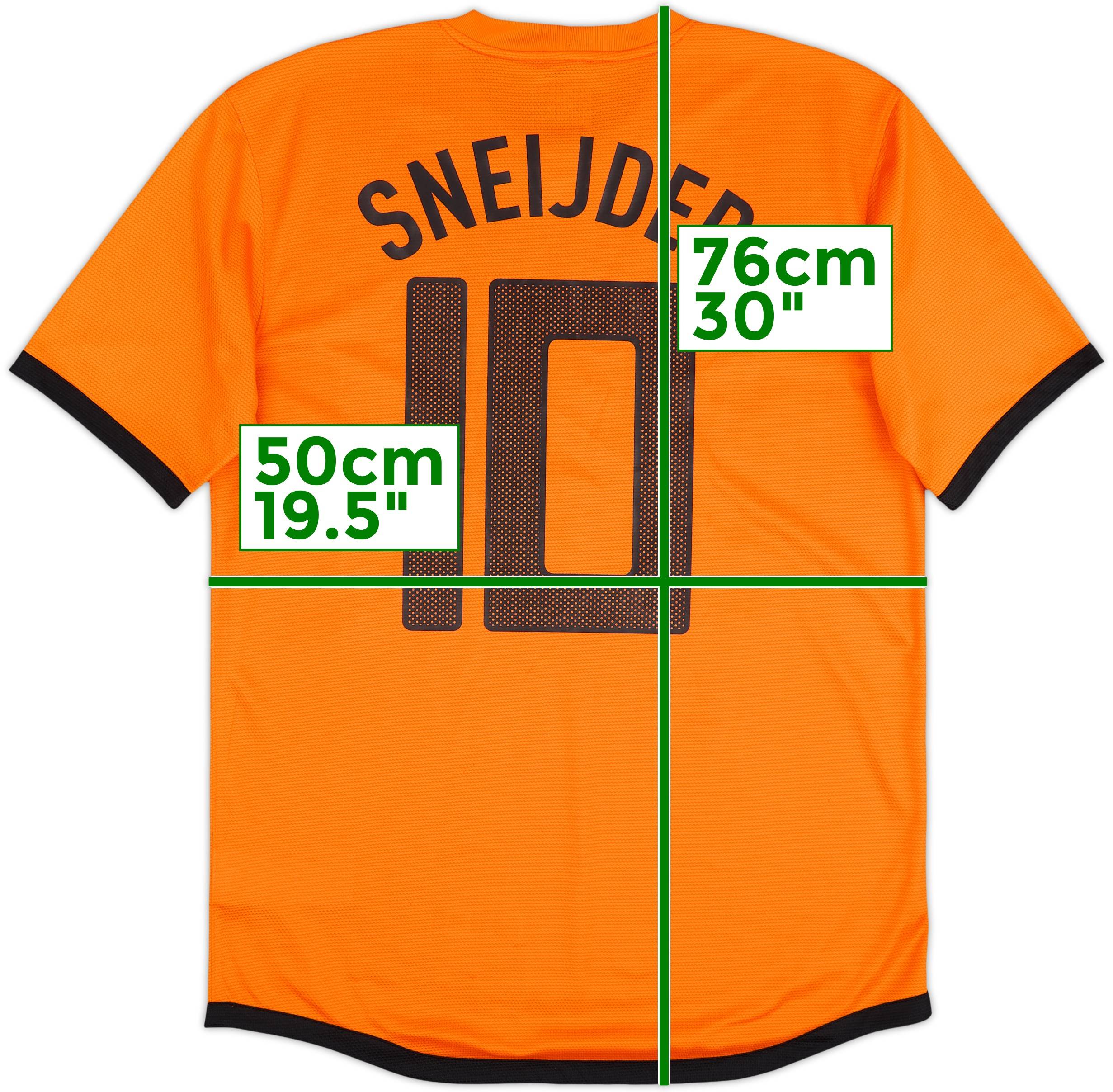 2012-13 Netherlands Home Shirt Sneijder #10 - 8/10 - (M)