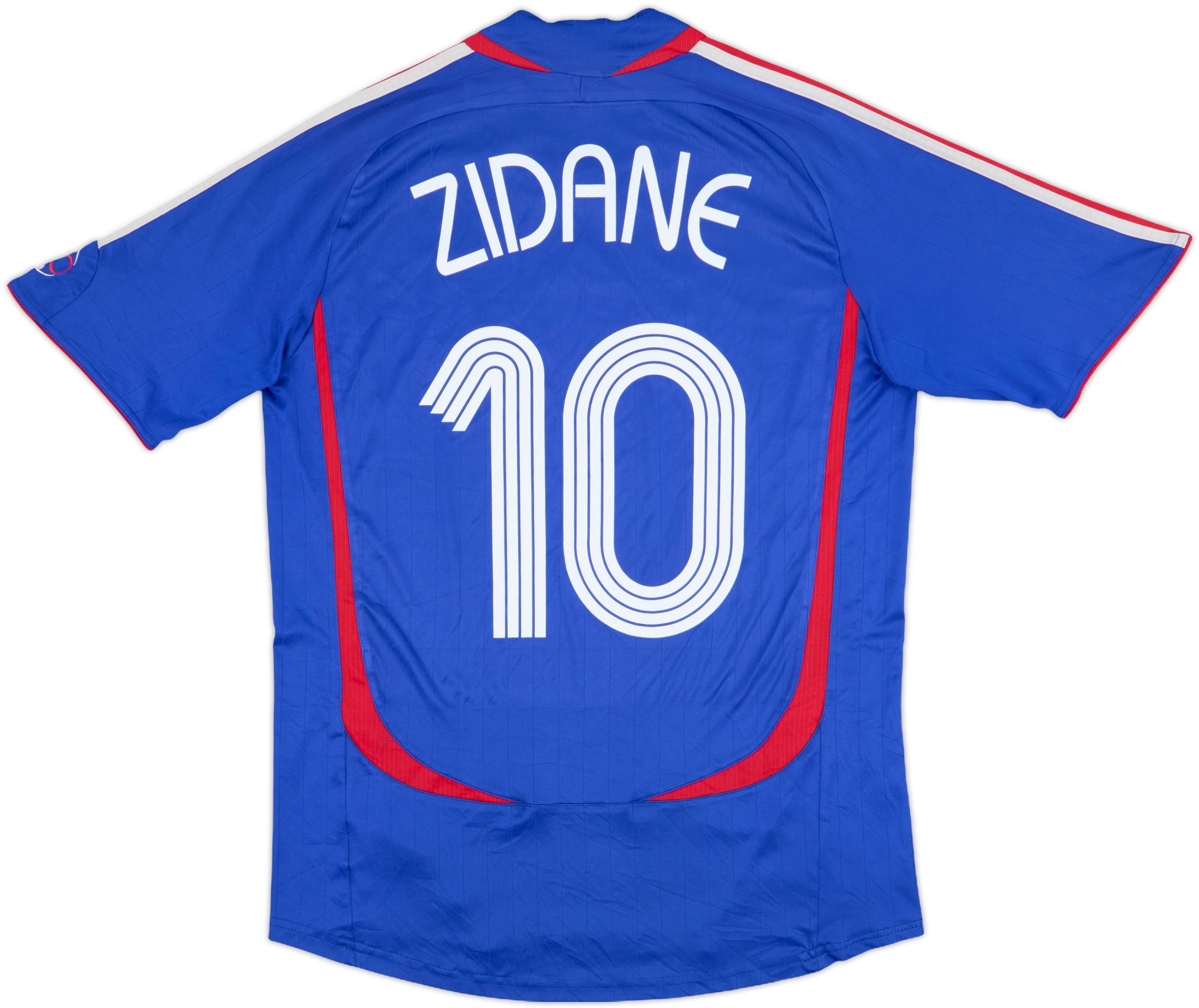 2006-07 France Home Shirt Zidane #10 - 7/10 - (L)