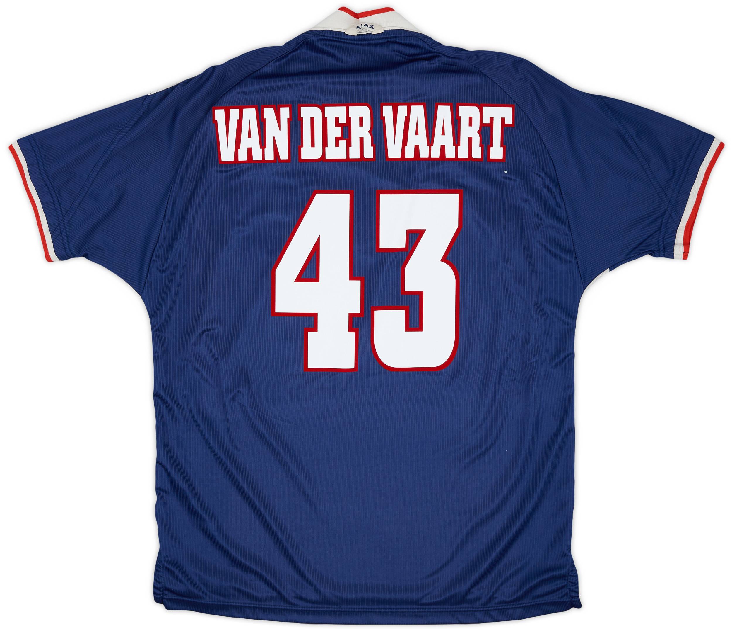 1999-00 Ajax Away Shirt Van Der Vaart #43 - 8/10 - (XL)