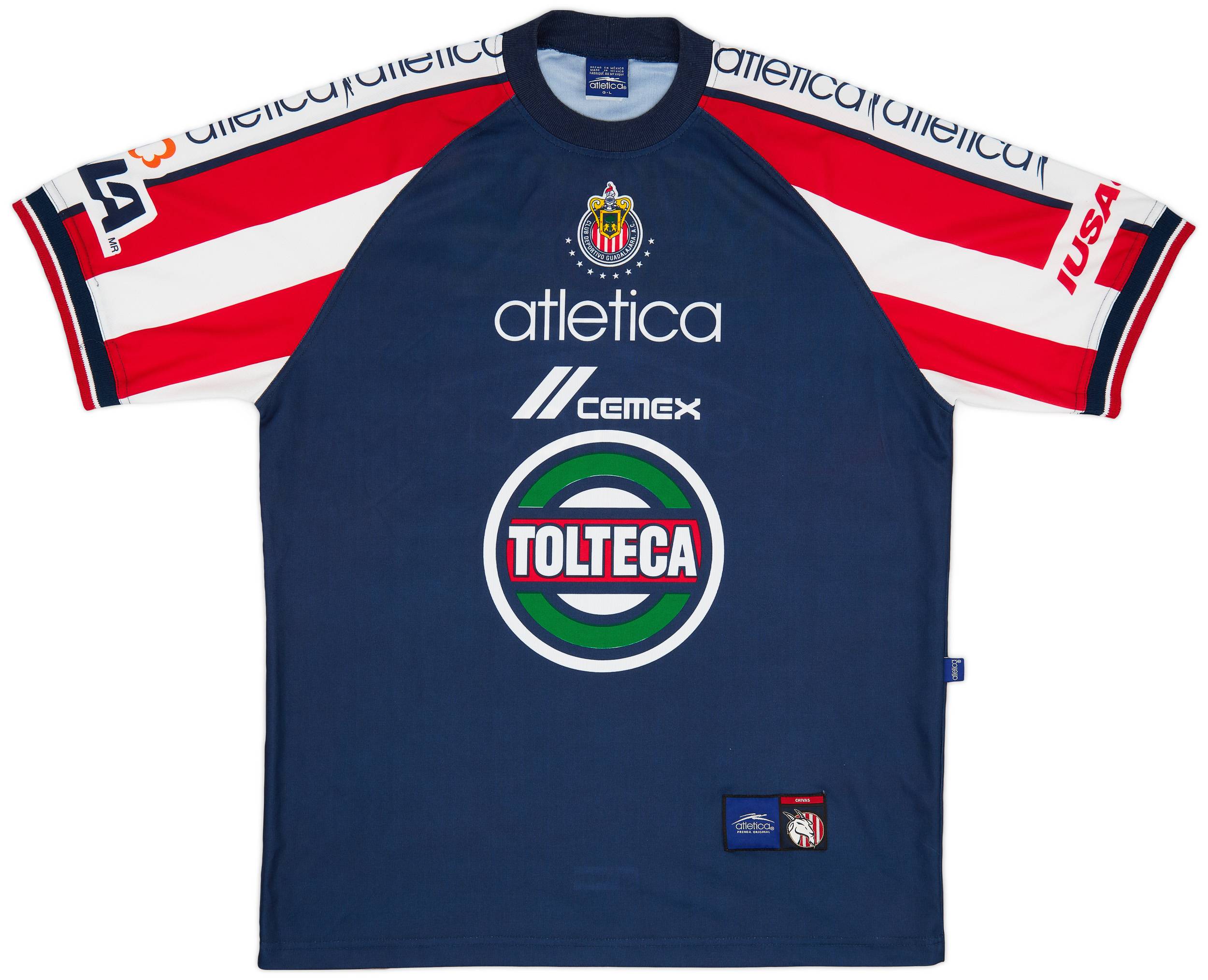 2000-01 Chivas Guadalajara Atletica Training Shirt - 5/10 - (L)