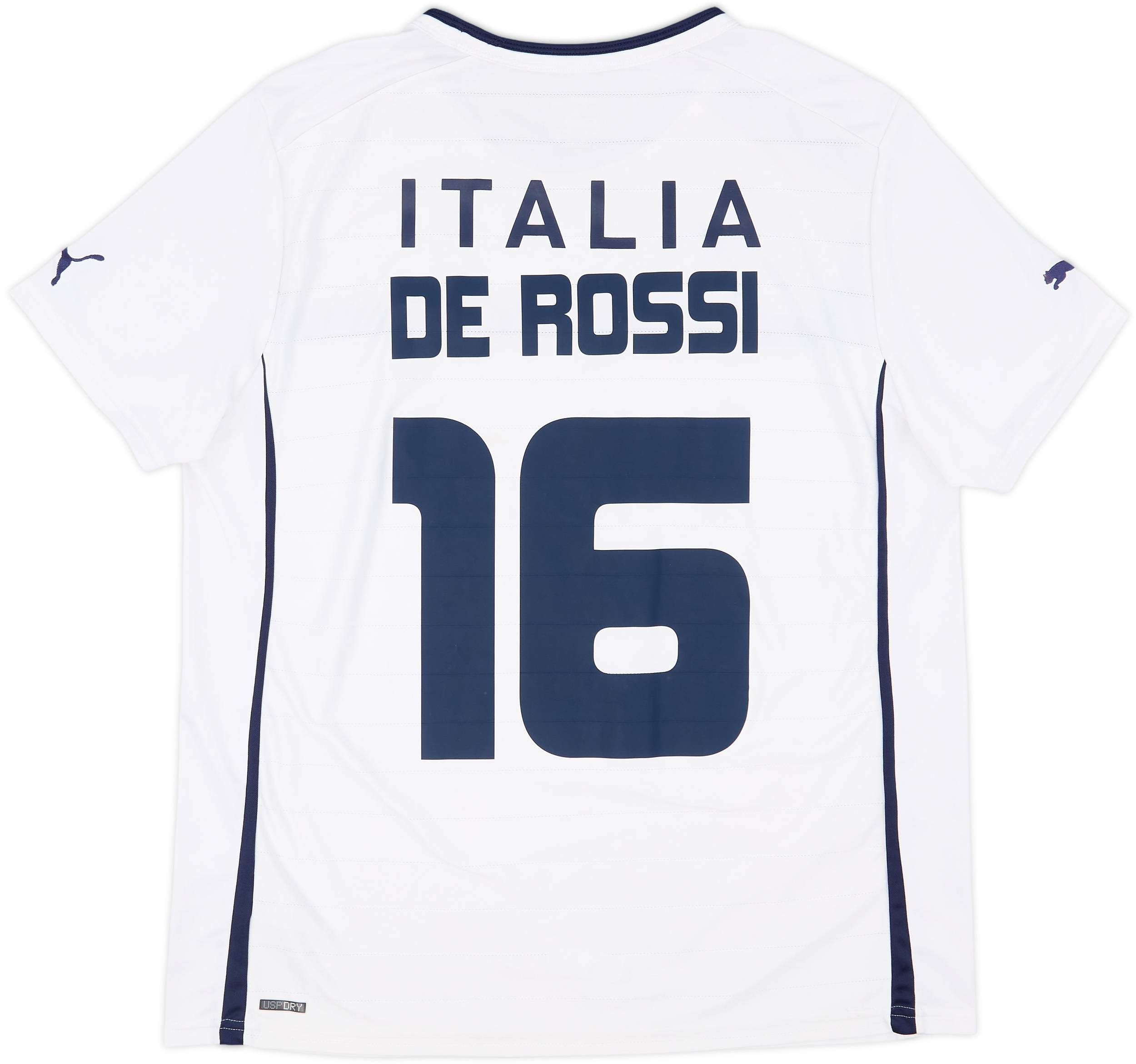 2012-13 Italy Puma Training Shirt De Rossi #16 - 7/10 - (XL)