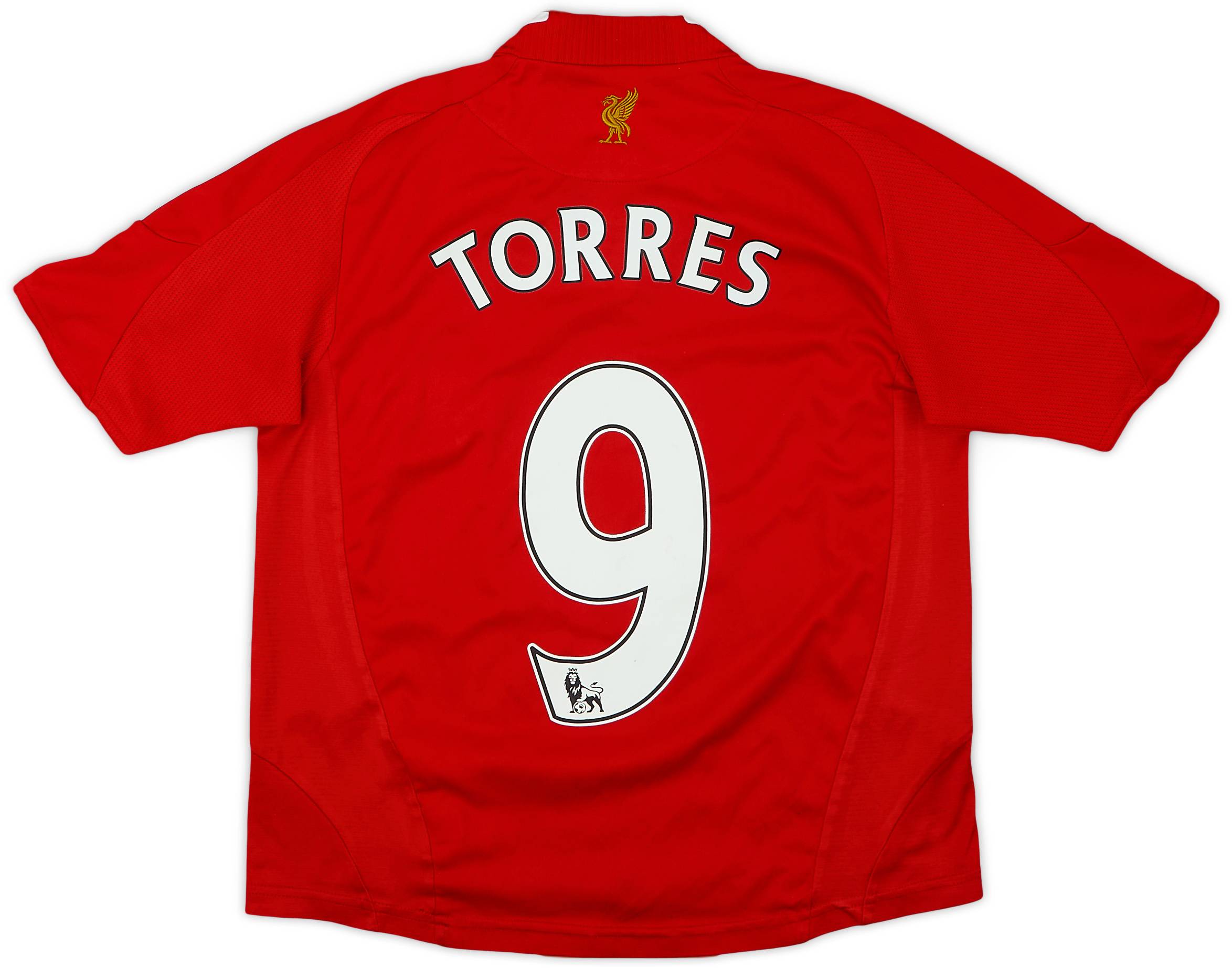 2008-10 Liverpool Home Shirt Torres #9 - 7/10 - (S.Boys)