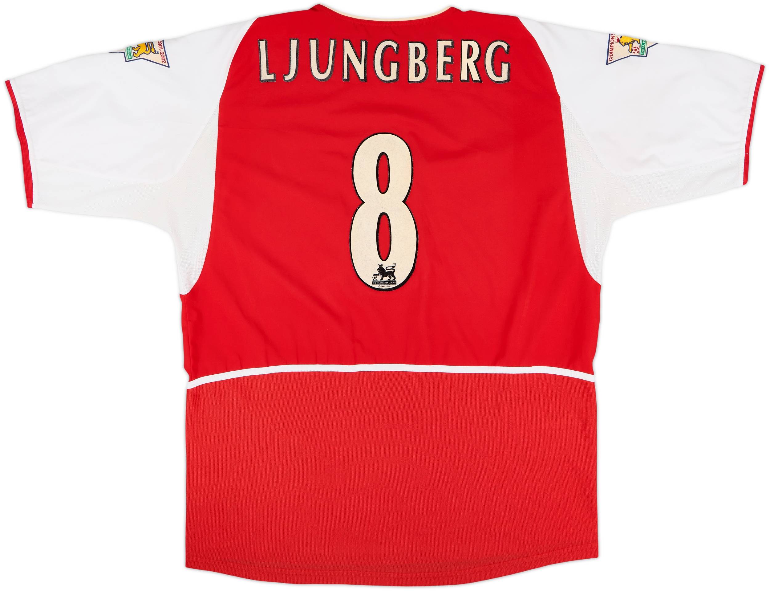 2002-04 Arsenal Home Shirt Ljungberg #8 - 8/10 - (XL)