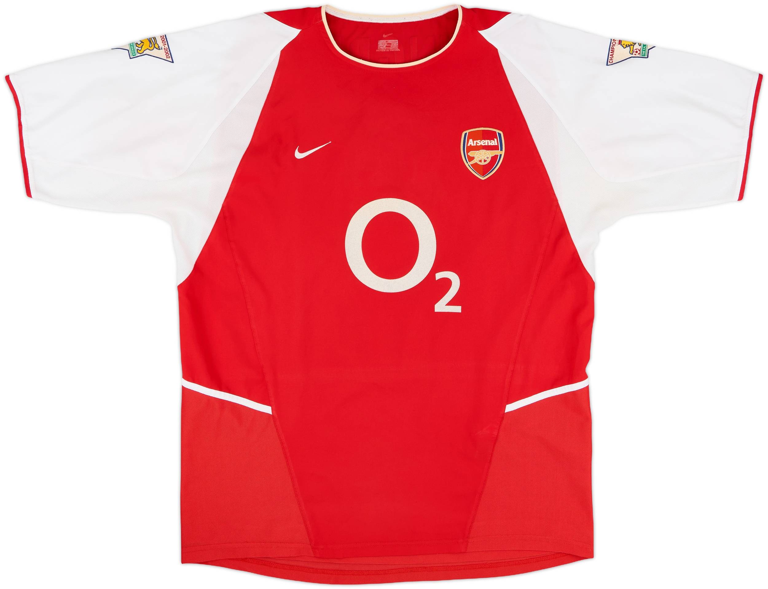 2002-04 Arsenal Home Shirt Ljungberg #8 - 8/10 - (XL)