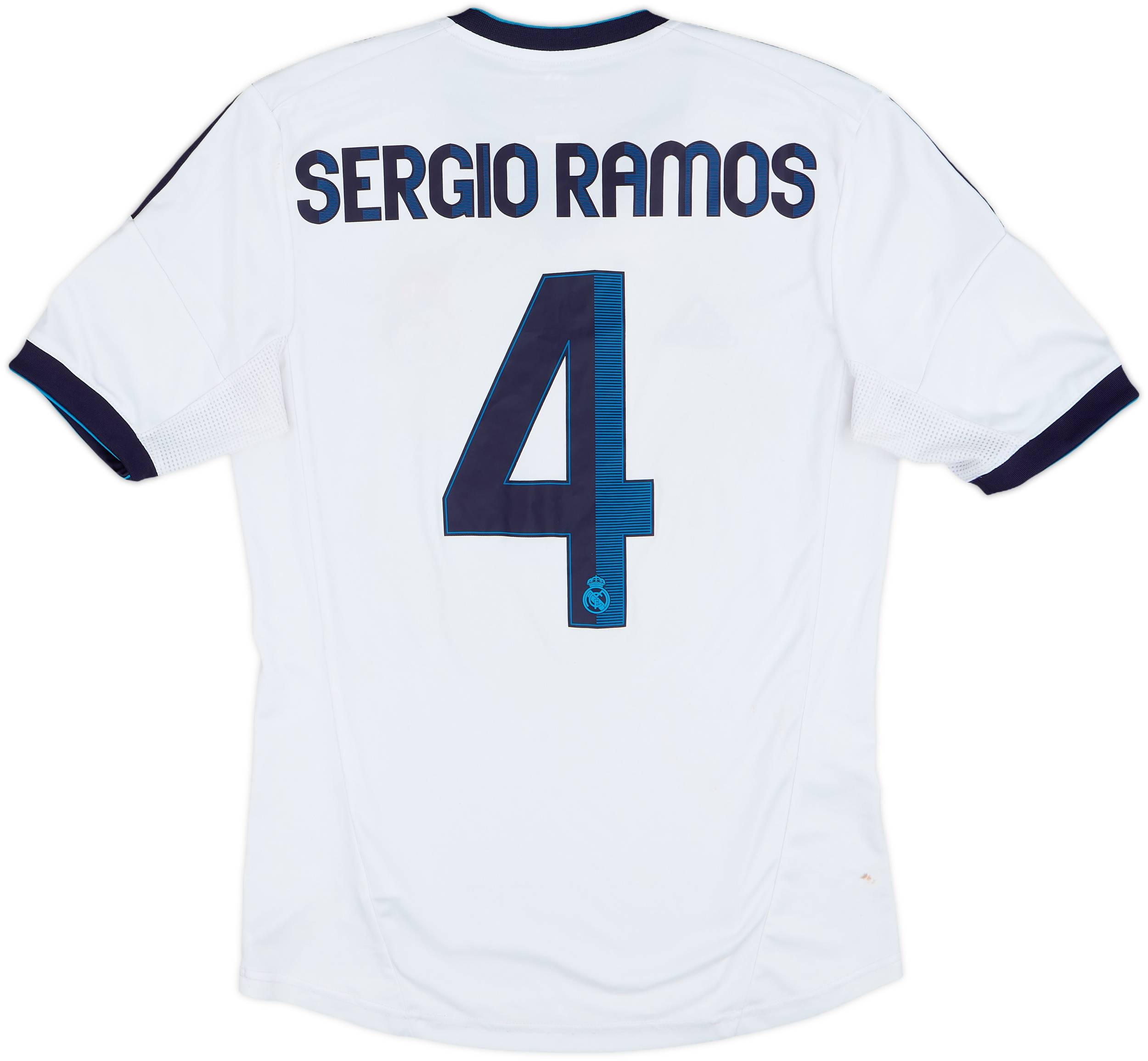 2012-13 Real Madrid Home Shirt Sergio Ramos #4 - 5/10 - (S)