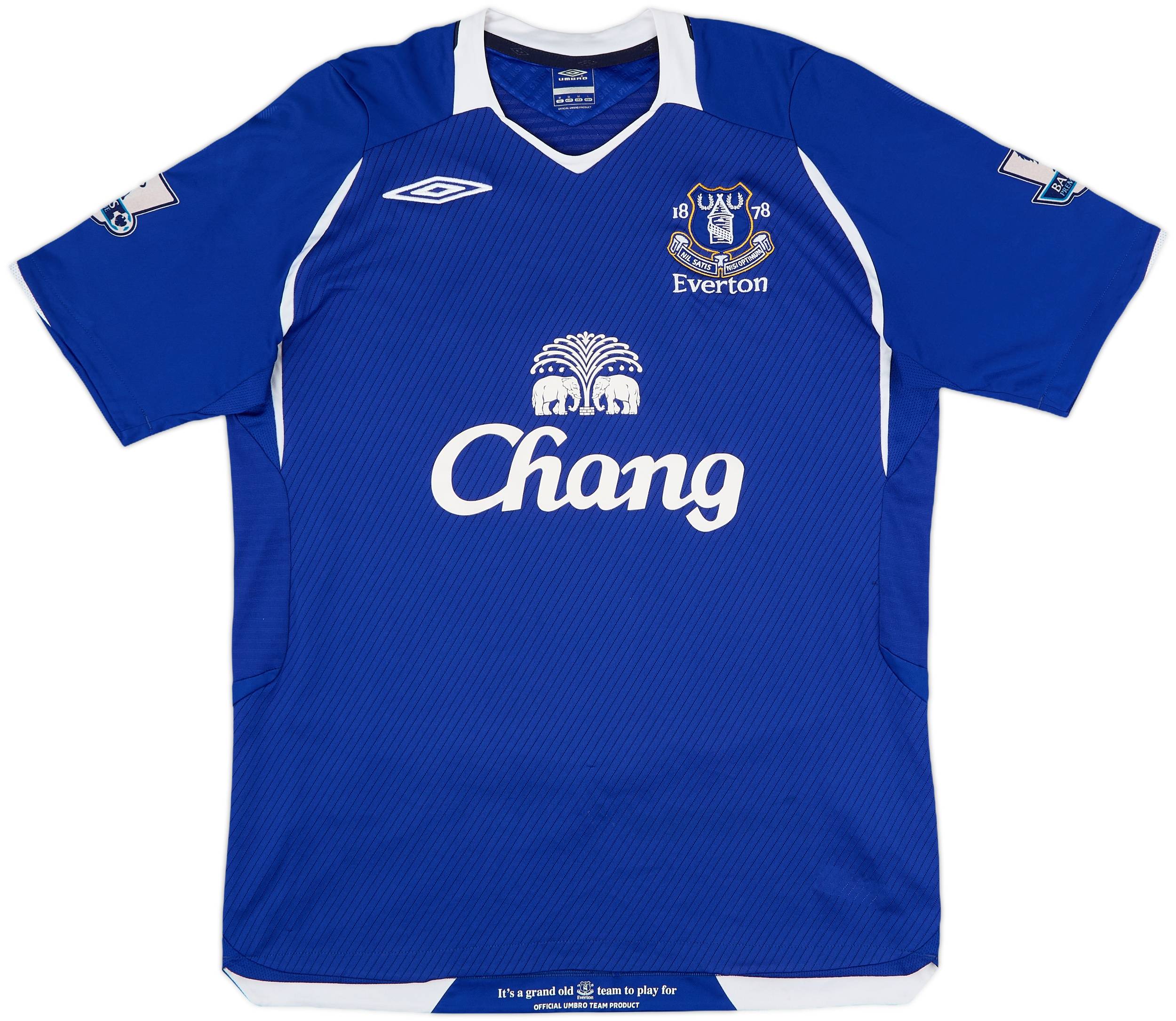 エヴァートン ホームシャツ ARTETA 6番 2007/08 ARTETA #6 Everton Vintage Umbro Home Football Shirt