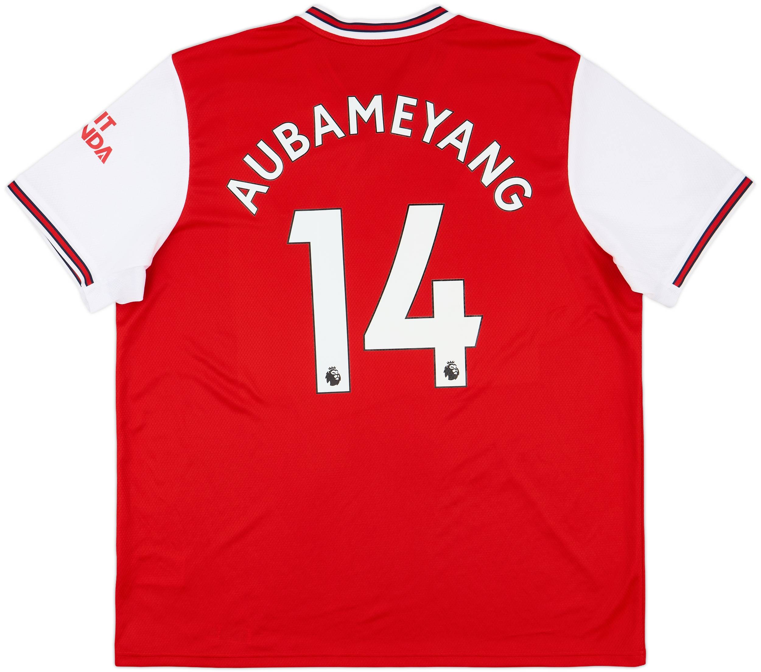 2019-20 Arsenal Home Shirt Aubameyang #14 10/10 (XXL)