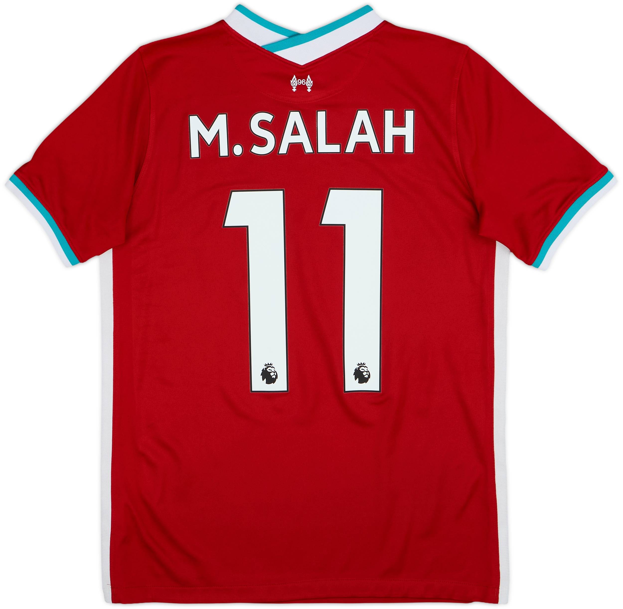 2020-21 Liverpool Home Shirt M.Salah #11 - 10/10 - (XL.Boys)