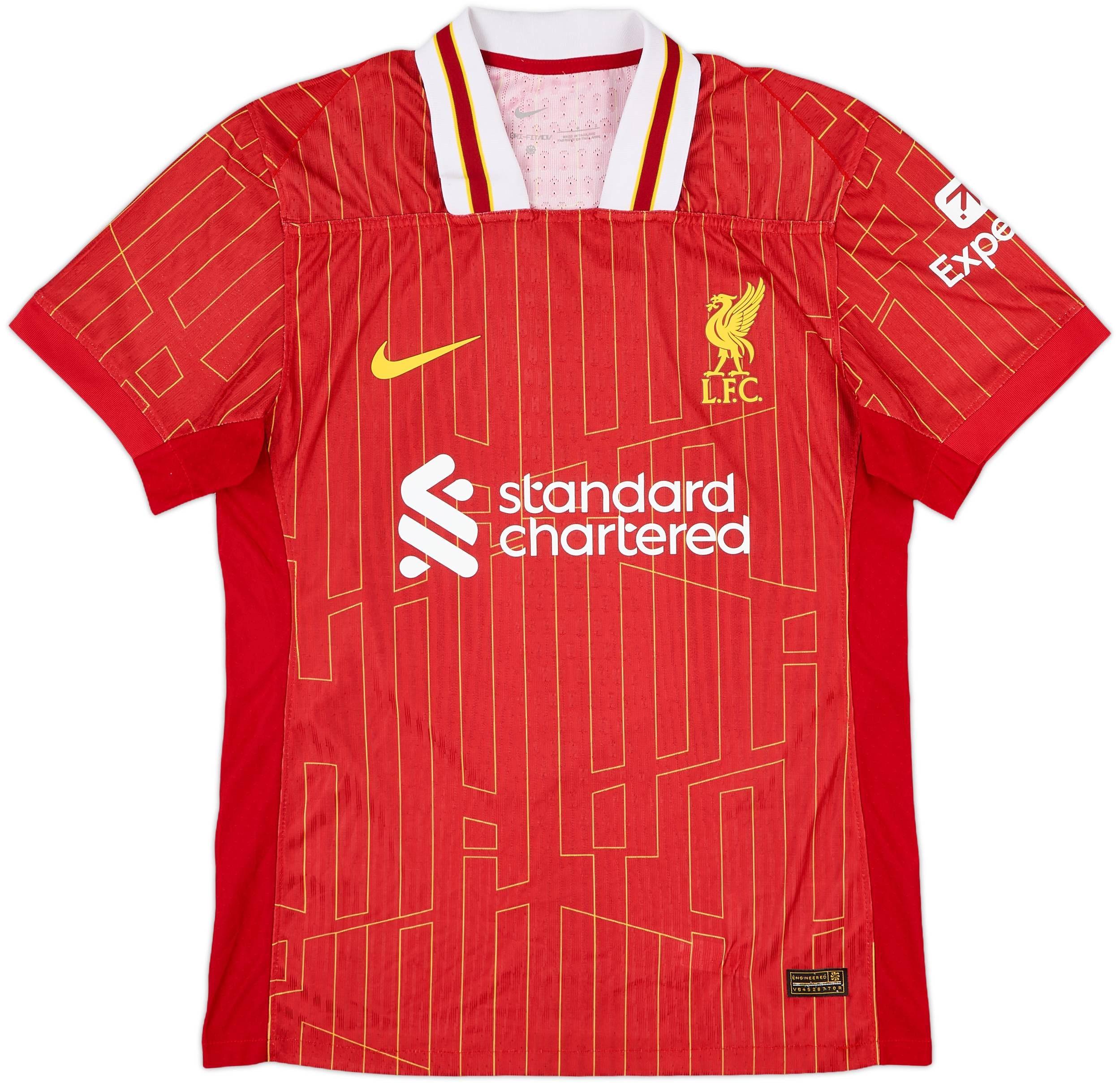 2024-25 Liverpool Authentic Home Shirt M.Salah #11 - 8/10 - (L)