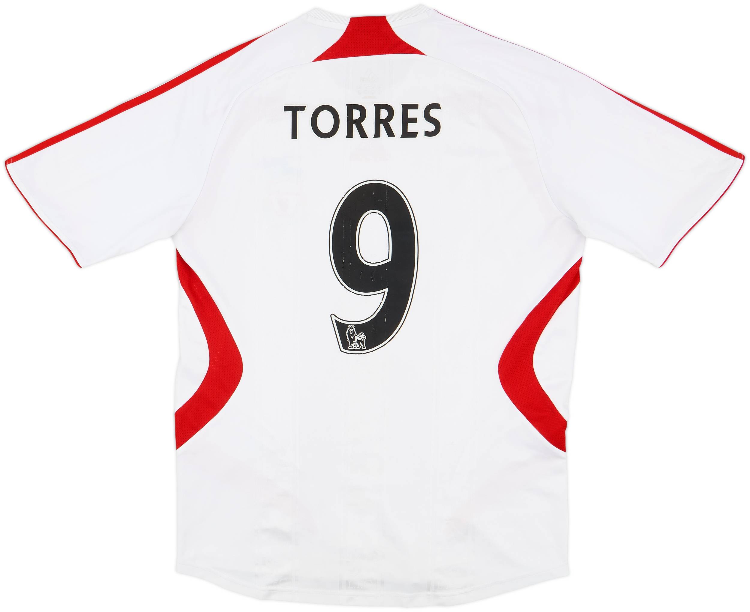 ウェア 09-10 Liverpool AWAY No.9 TORRES 2009-10 Liverpool Away Shirt Torres #9 - 6/10 - (M)