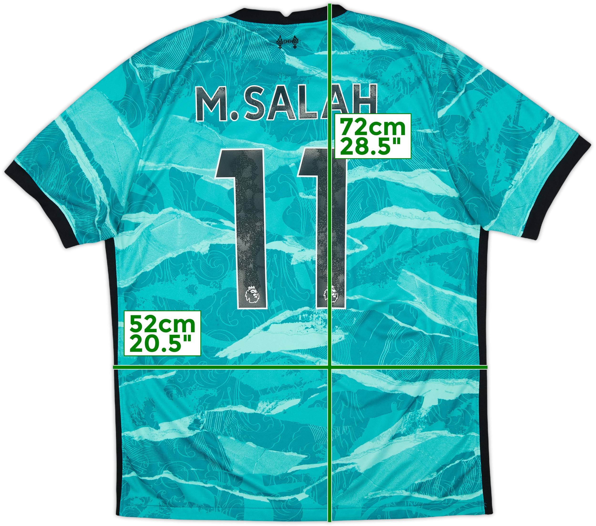 2020-21 Liverpool Away Shirt M.Salah #11 - 5/10 - (L)