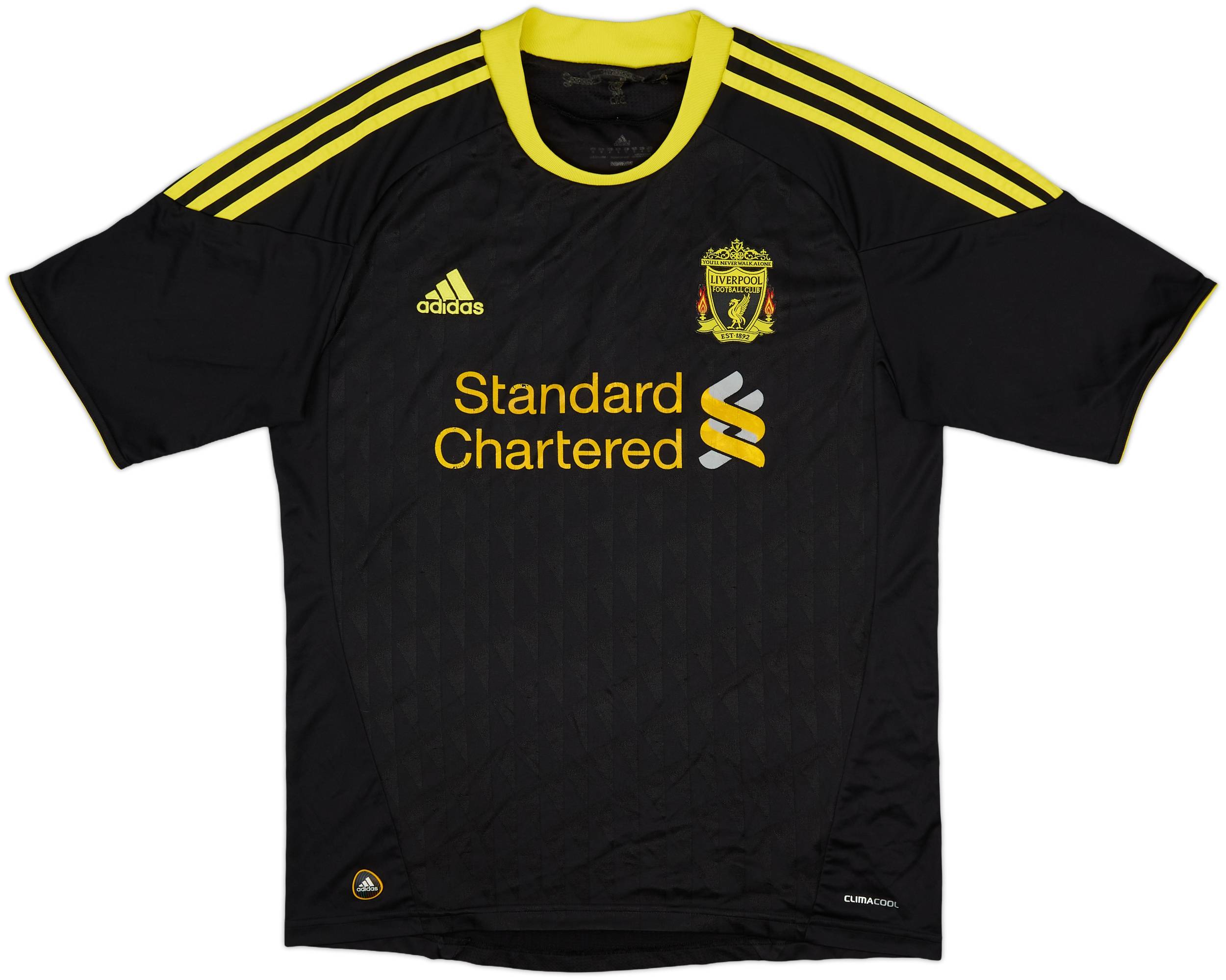 2010-11 Liverpool Third Shirt Suarez #7 - 6/10 - (L)