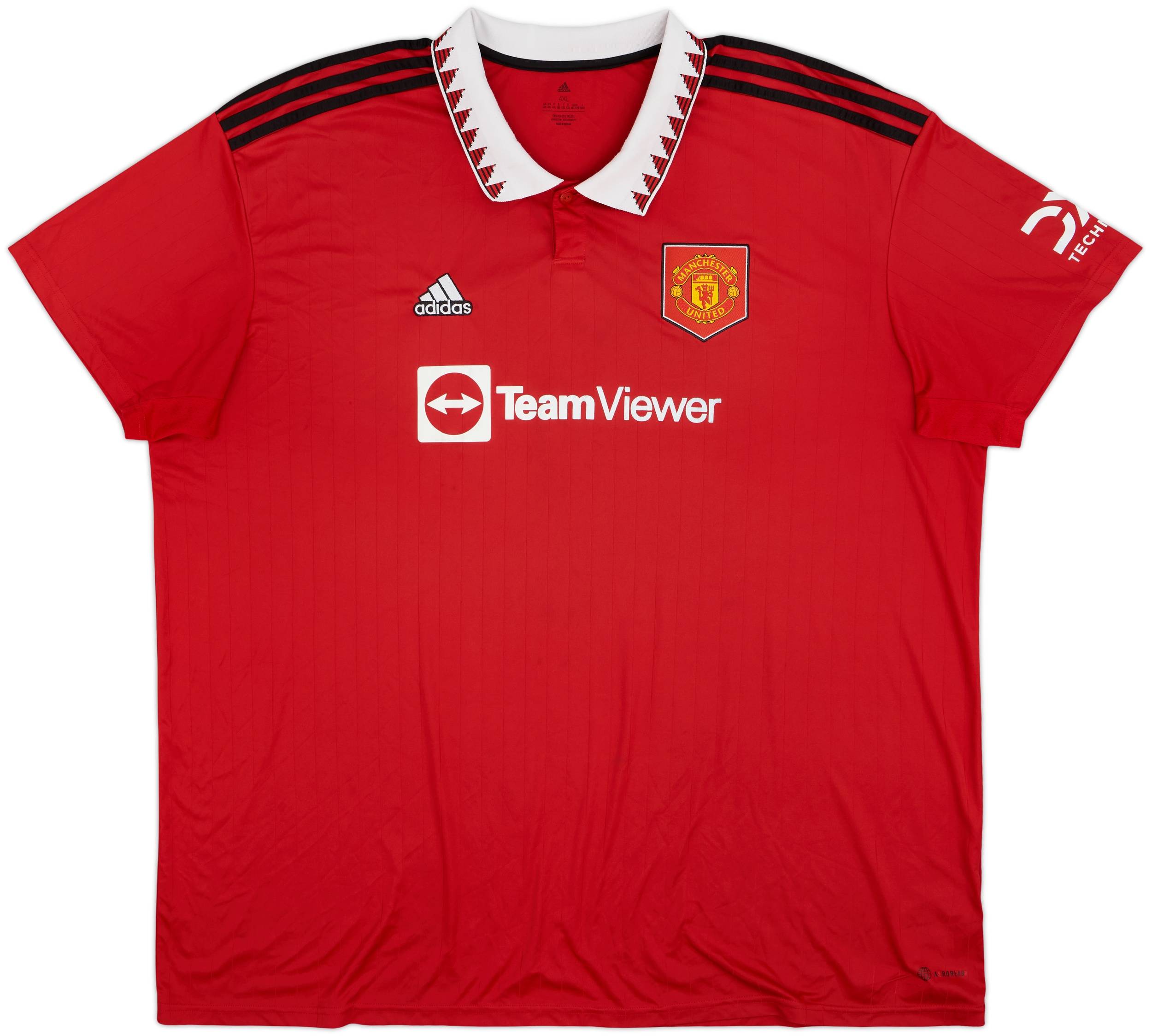 2022-23 Manchester United Home Shirt - 8/10 - (4XL)