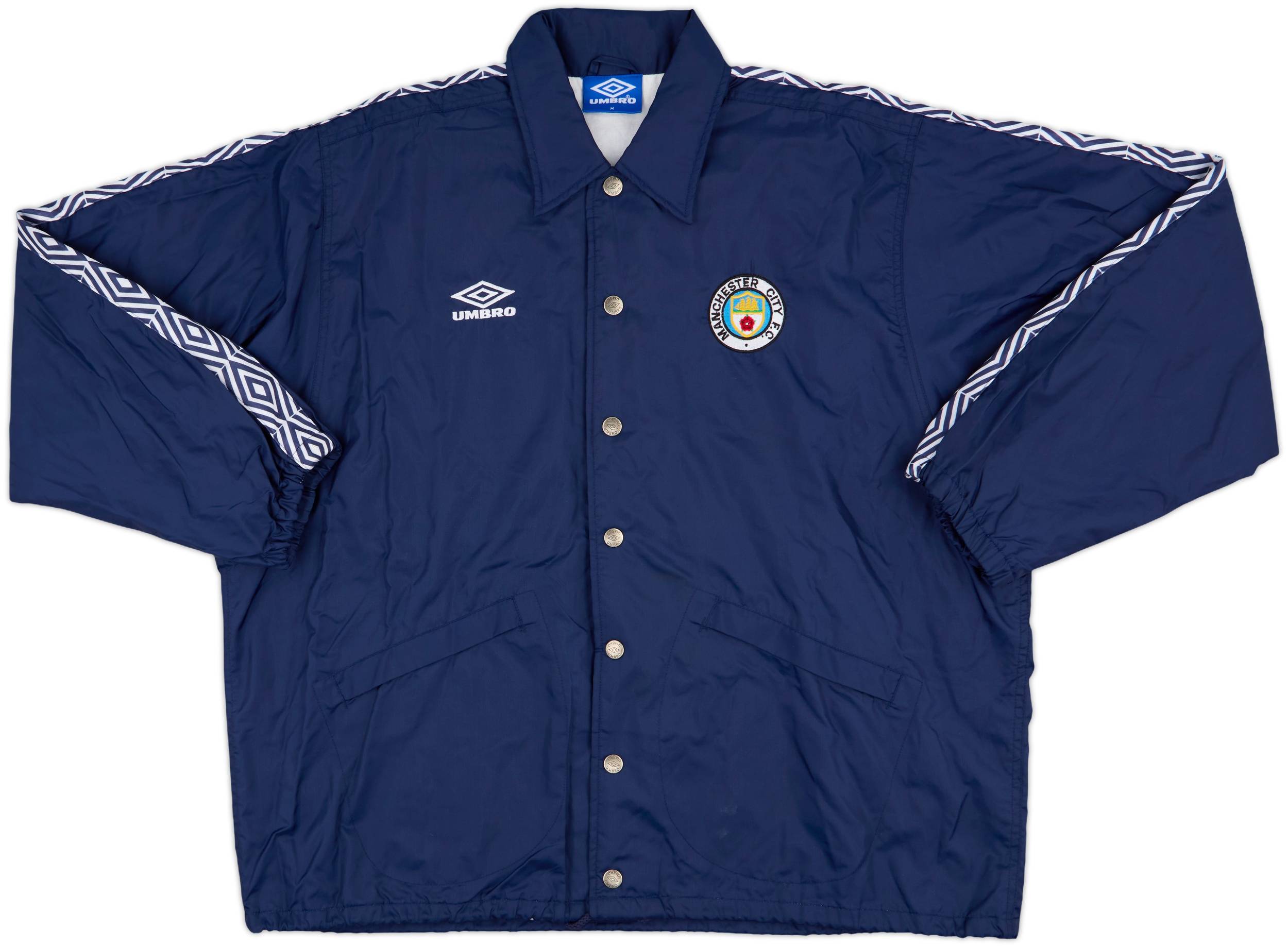 1995-96 Manchester City Umbro Coach Jacket - 9/10 - (M)