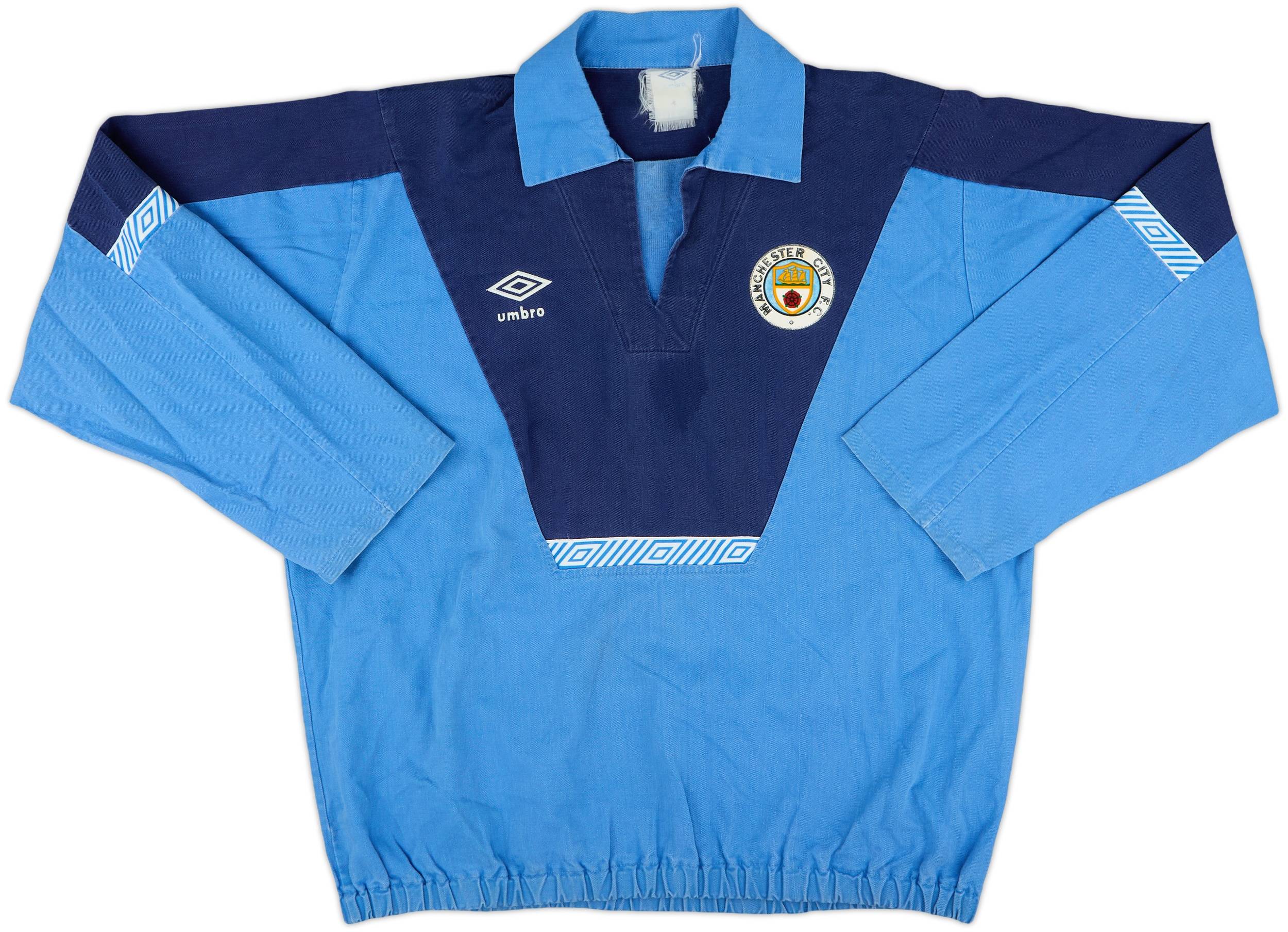 ウェア 1990s umbro Manchester city training top Manchester City 1993-95 Umbro Training Shirt (M) (Good
