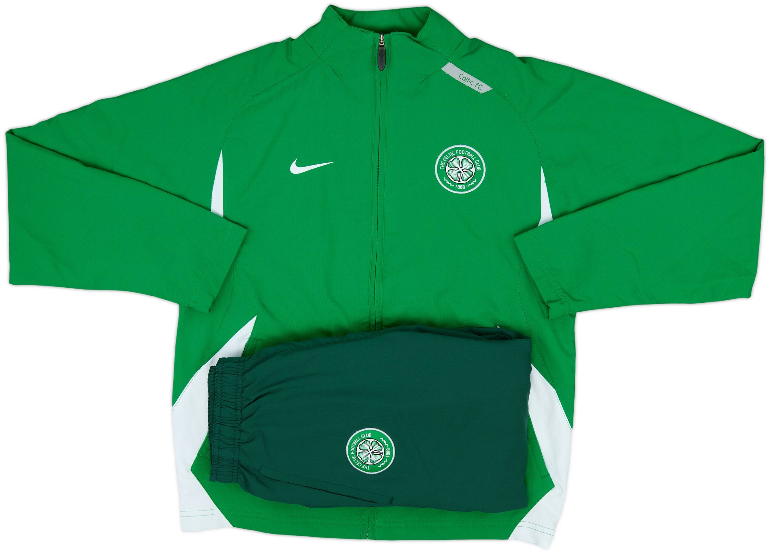 2007-08 Celtic Nike Tracksuit - 9/10 - (L.Boys)