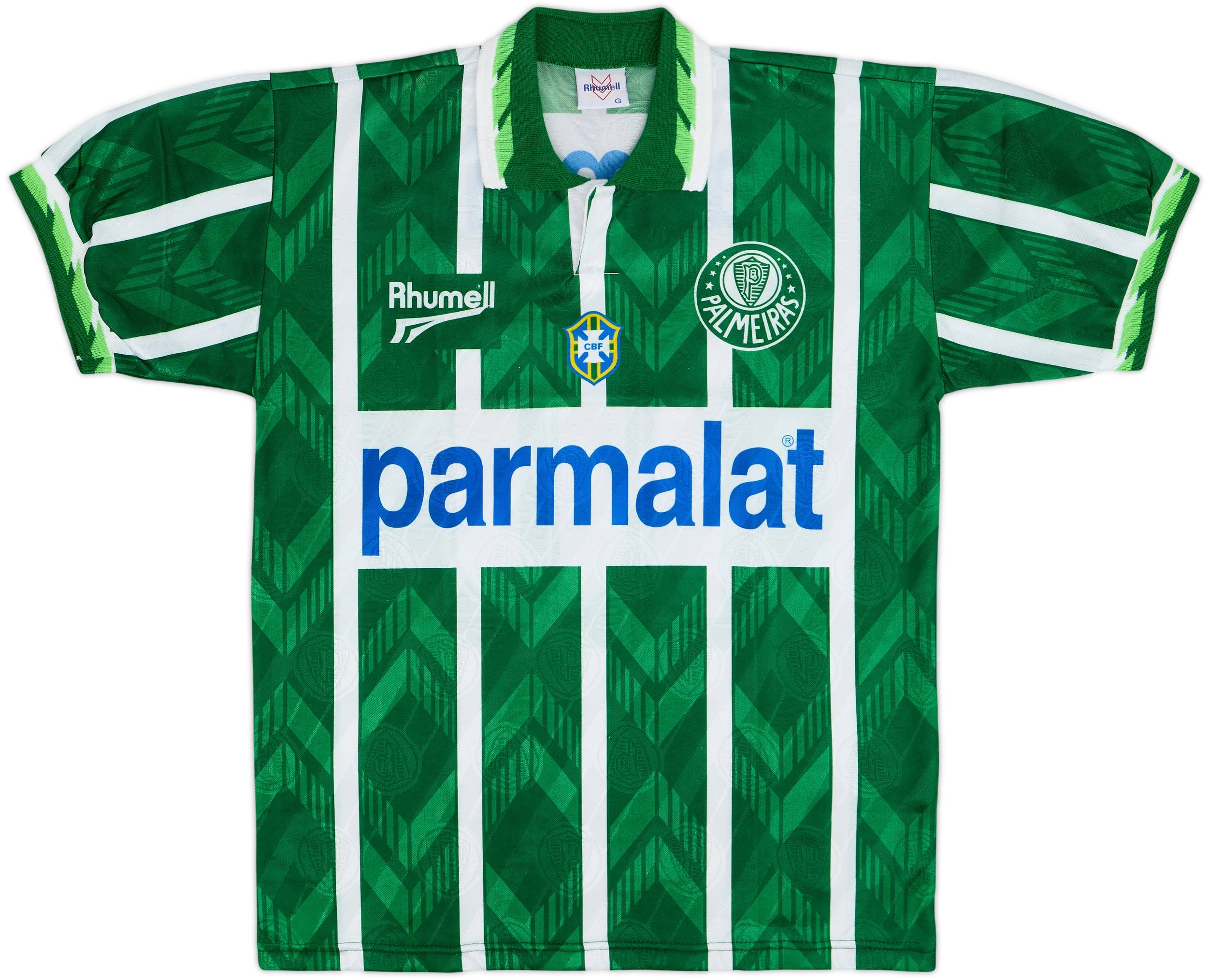 1996 Palmeiras Home Shirt #10 - 9/10 - (L)