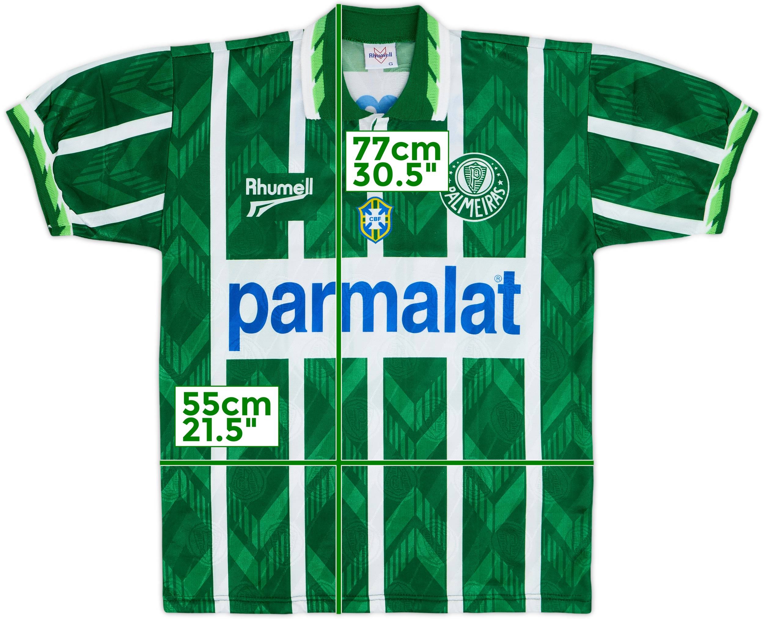 1996 Palmeiras Home Shirt #10 - 9/10 - (L)