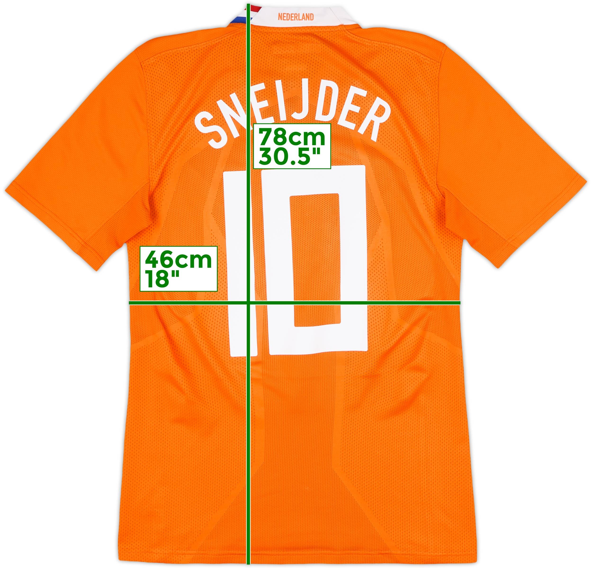 2008-10 Netherlands Limited Edition Player Issue Home Shirt