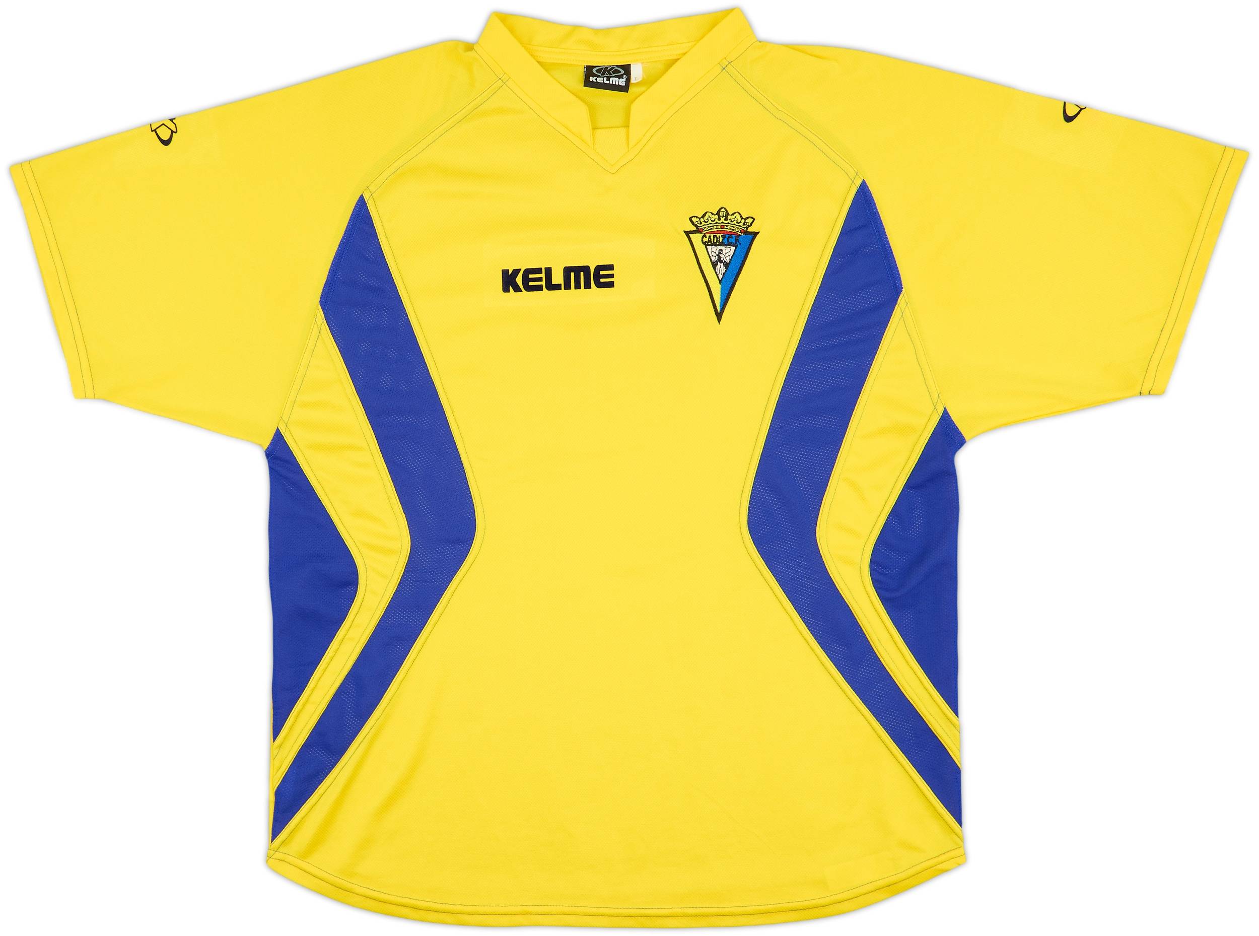 2003-04 Cadiz Home Shirt - 8/10 - (L)