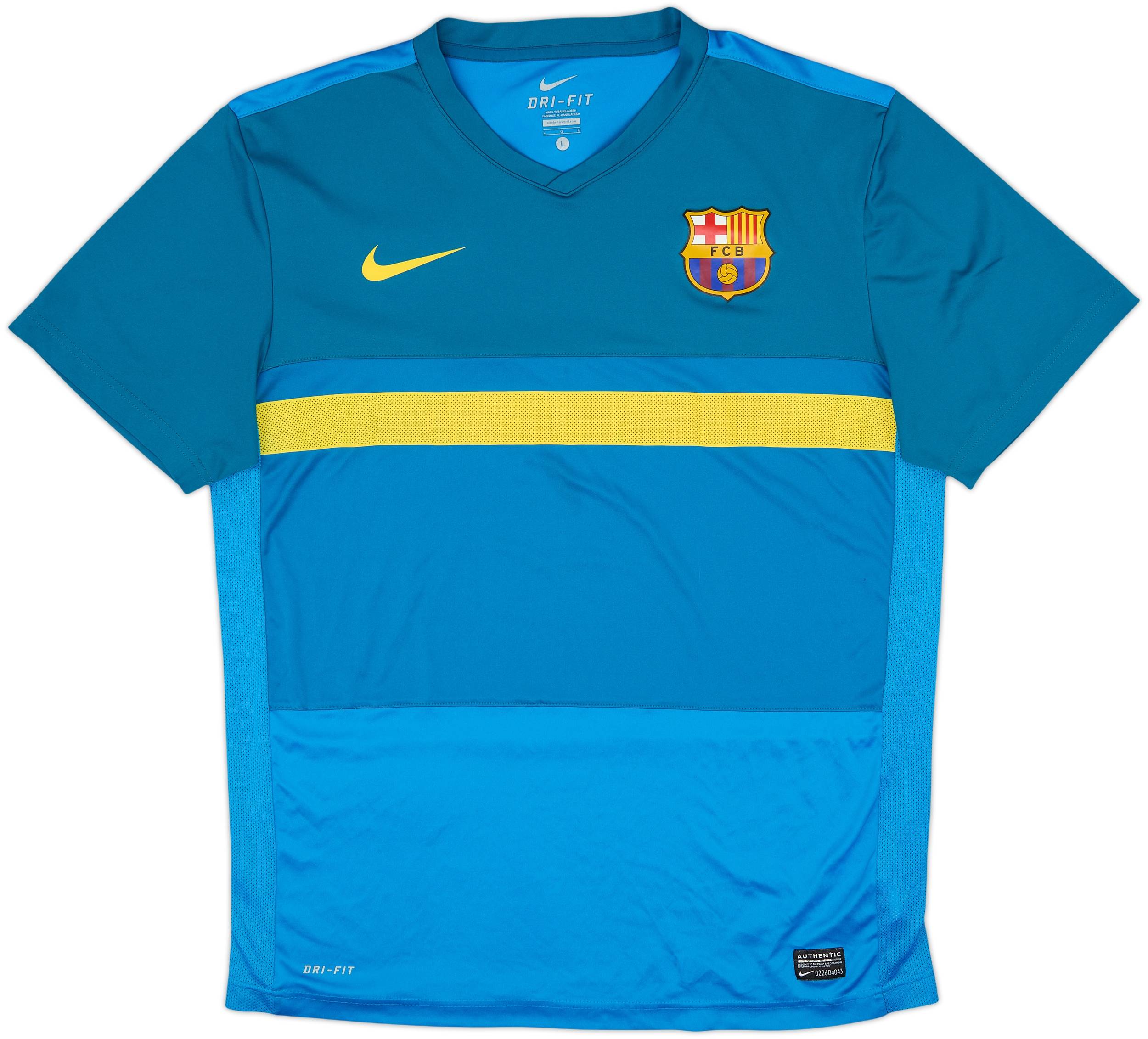 2011-12 Barcelona Nike Training Shirt - 9/10 - (L)