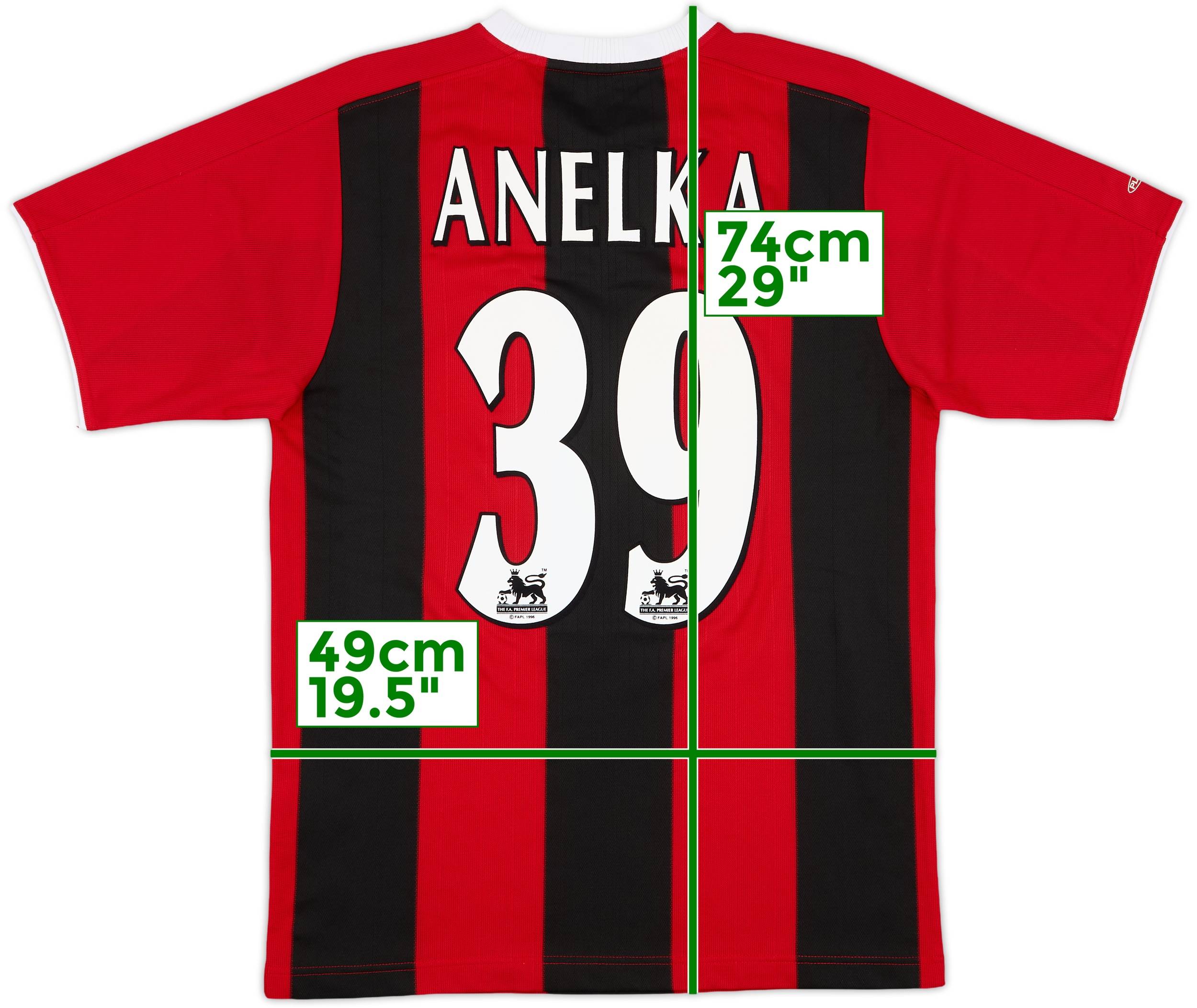 2003-04 Manchester City Away Shirt Anelka #39 - 9/10 - (S)