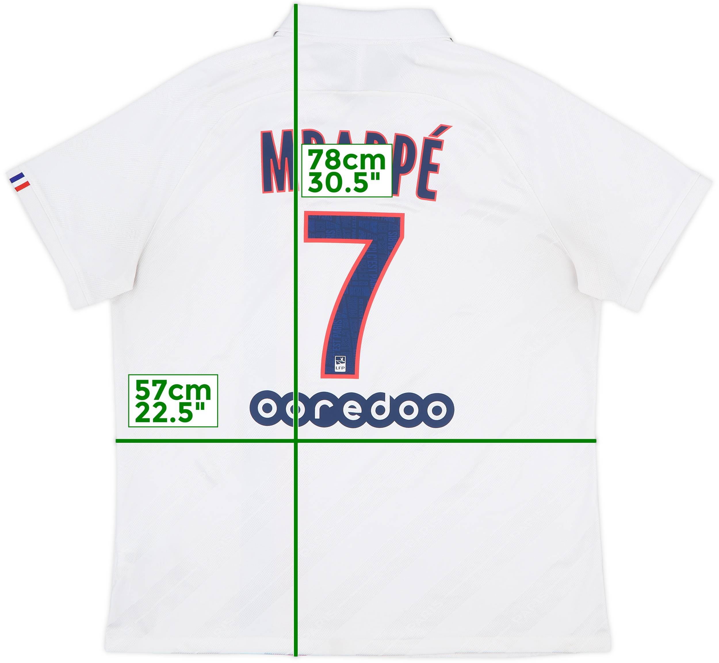 2019-20 Paris Saint-Germain Authentic Third Shirt Mbappe #7