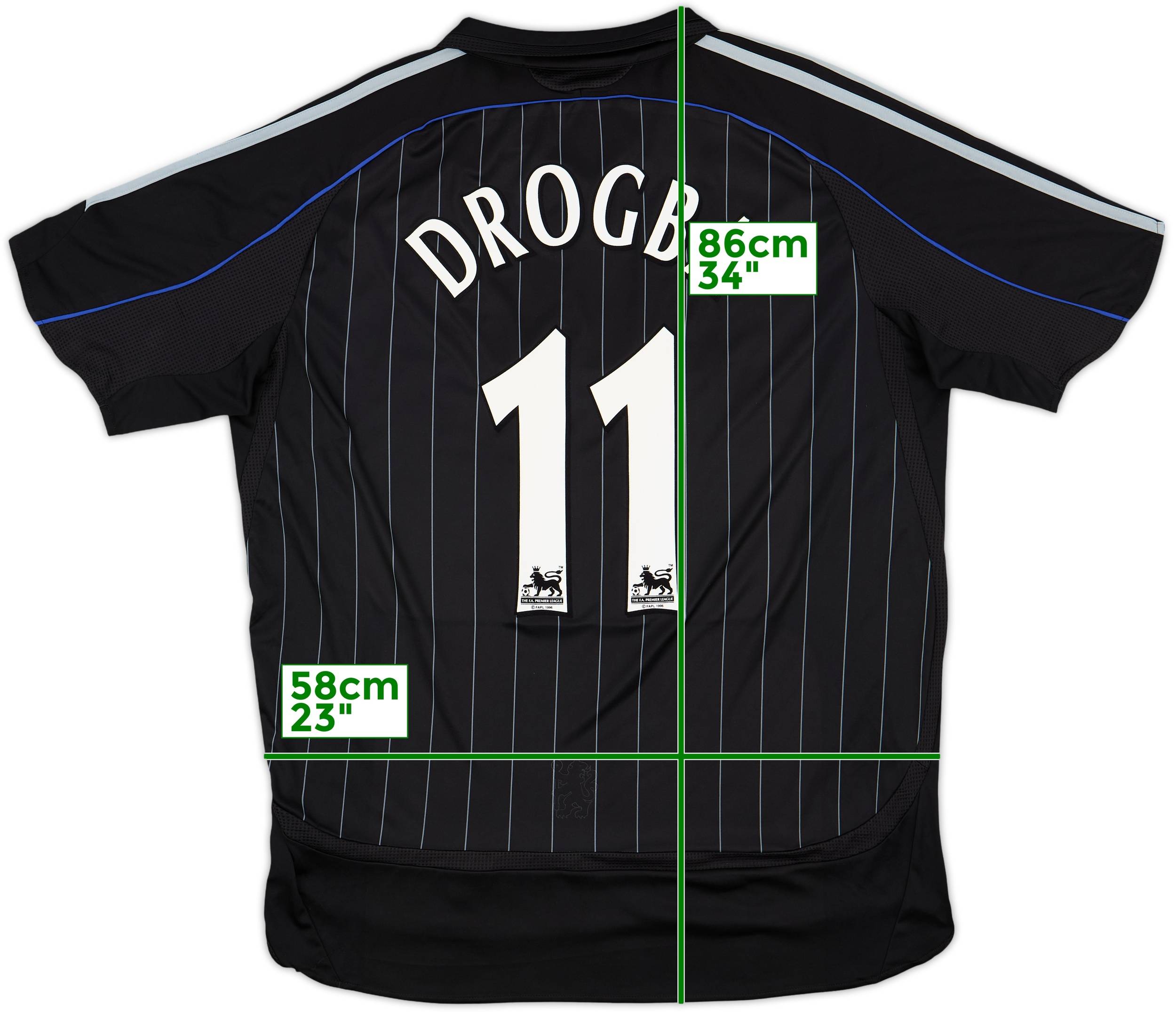 2006-07 Chelsea Third Shirt Drogba #11 - 8/10 - (XL)