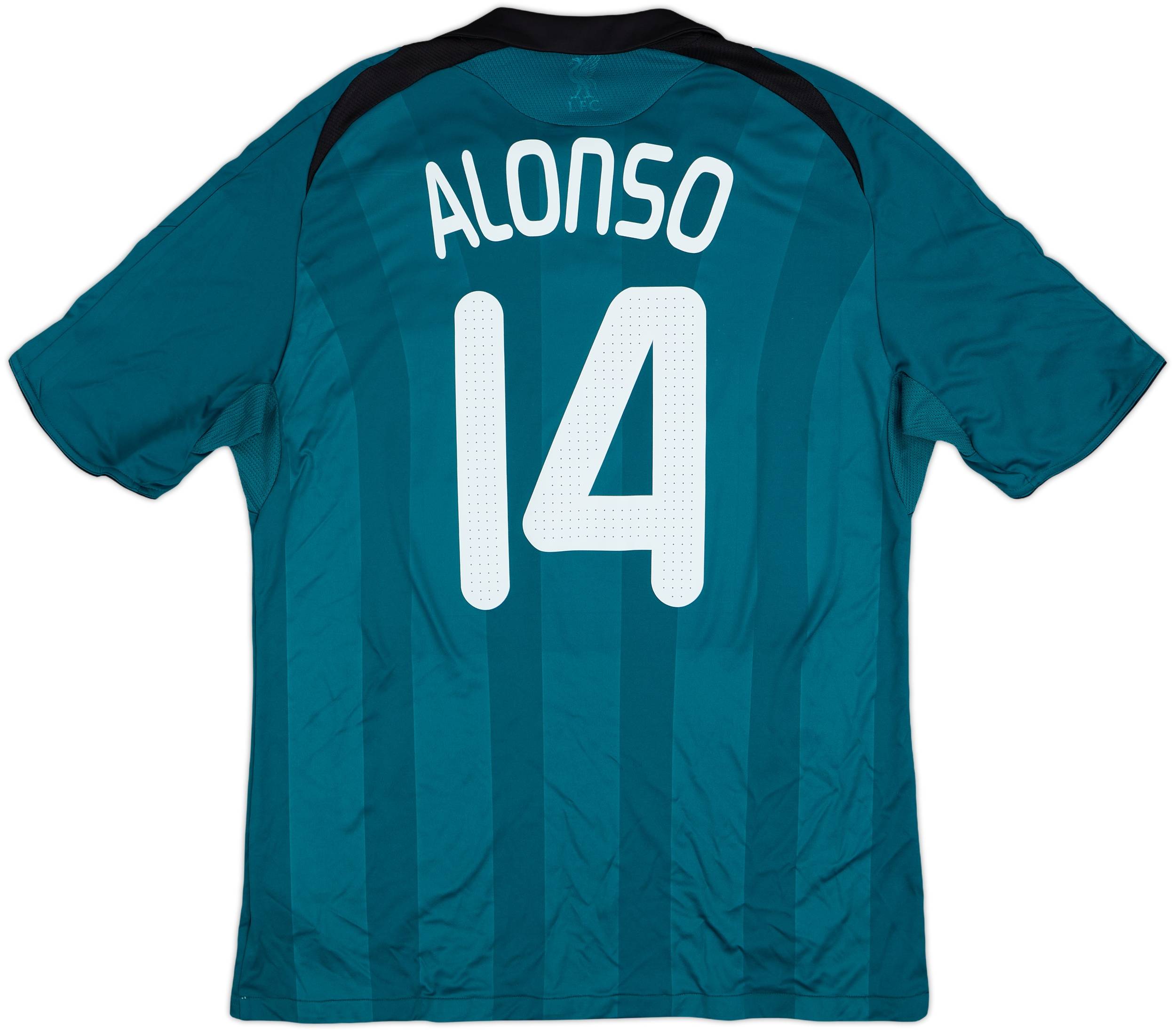 2008-09 Liverpool Third Shirt Alonso #14 - 5/10 - (L)