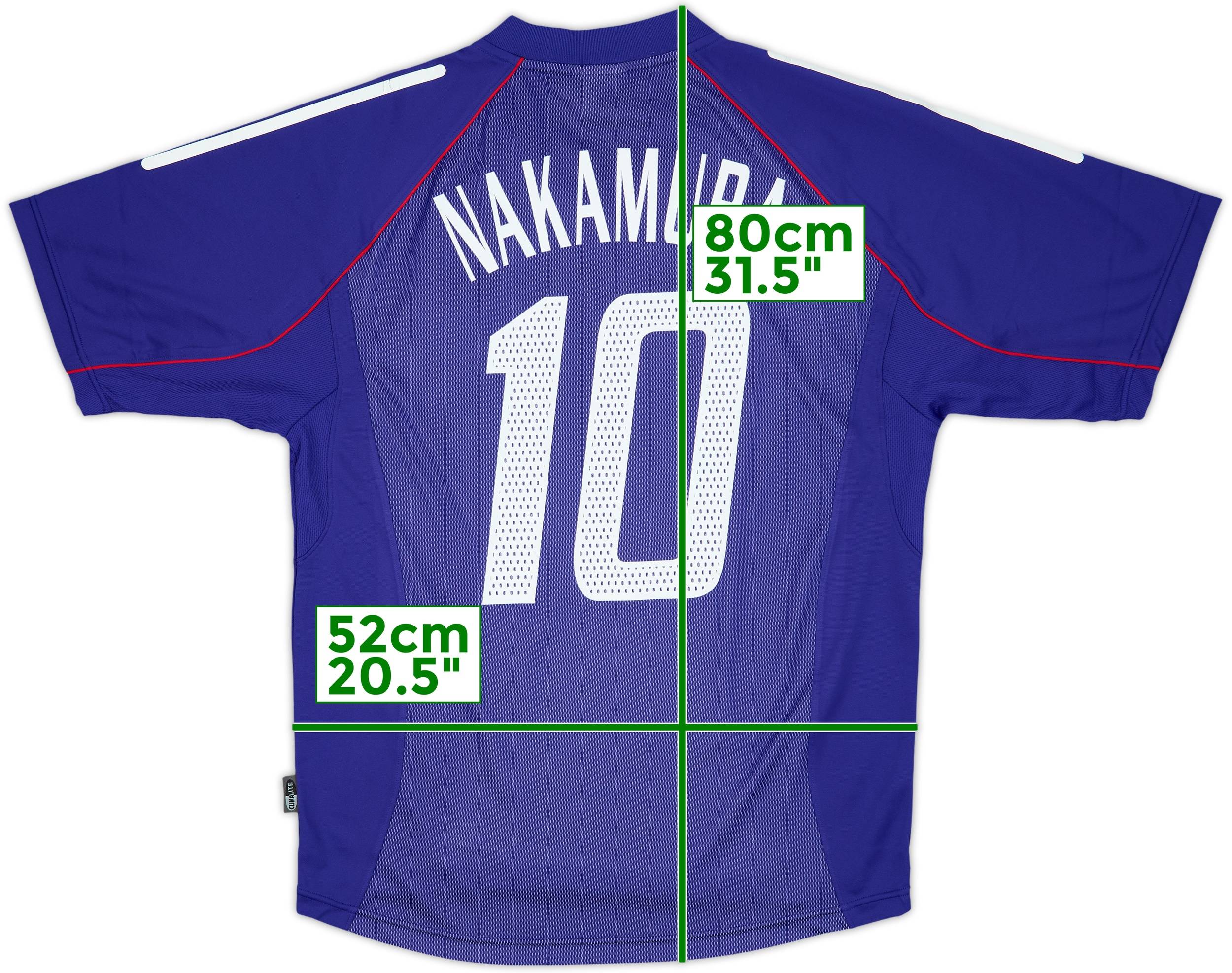 2002-04 Japan Home Shirt Nakamura #10 (L)