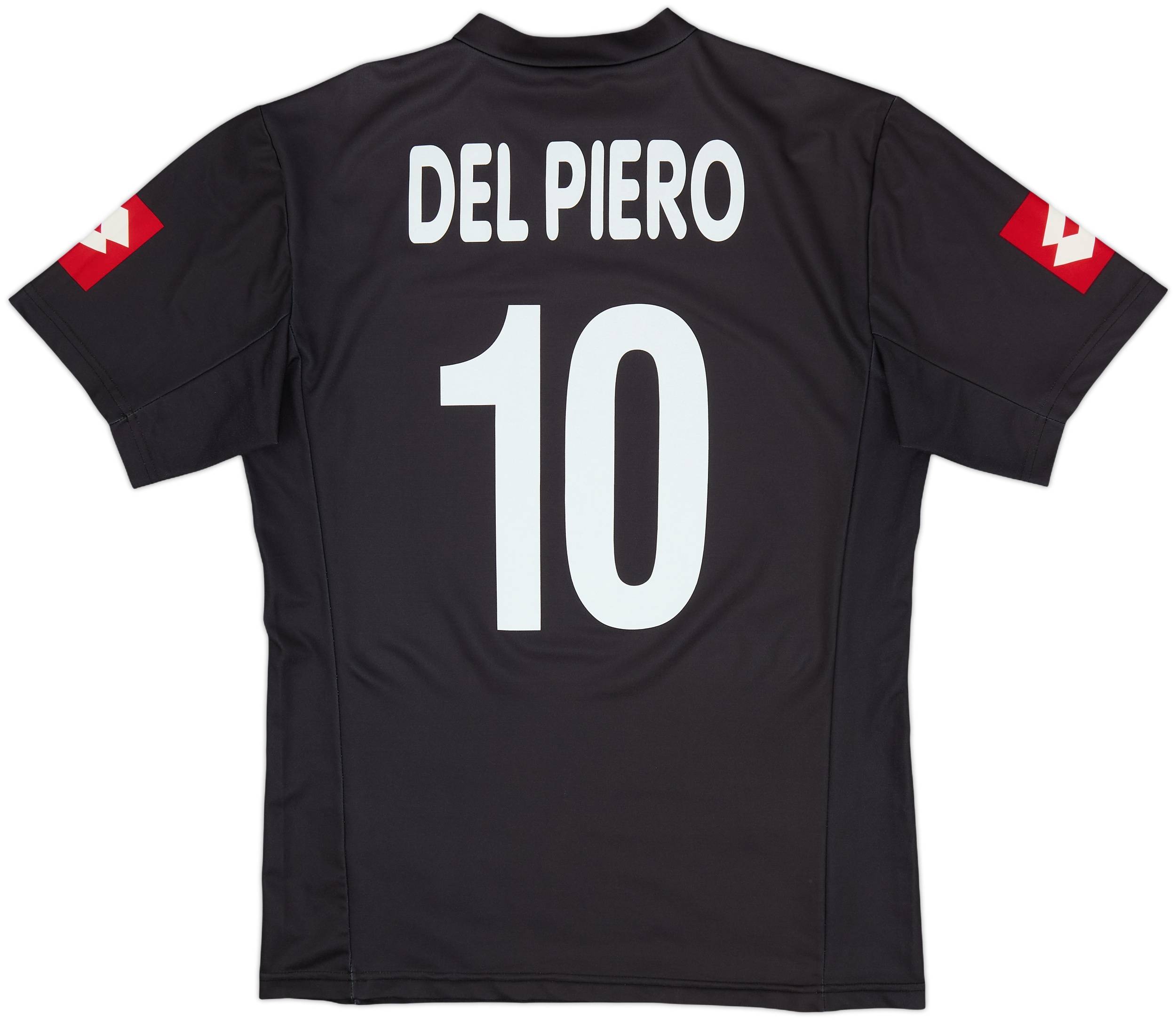 Juventus DEL PIERO 10番シャツ 2001-02 Juventus CL Home Shirt Del Piero #10 - 8/10 - (L)
