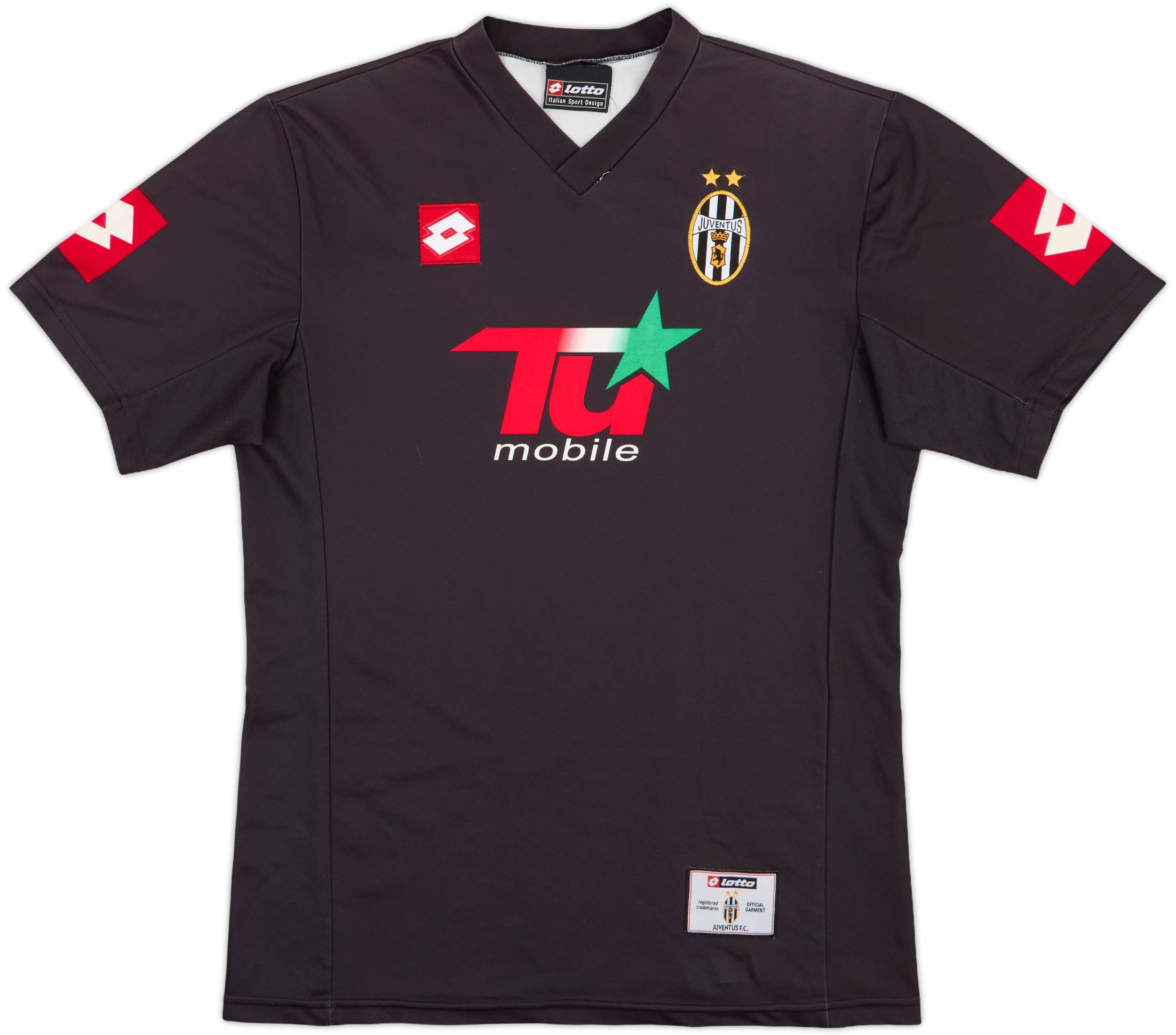 2001-02 Juventus CL Home Shirt Del Piero #10 - 8/10 - (L)