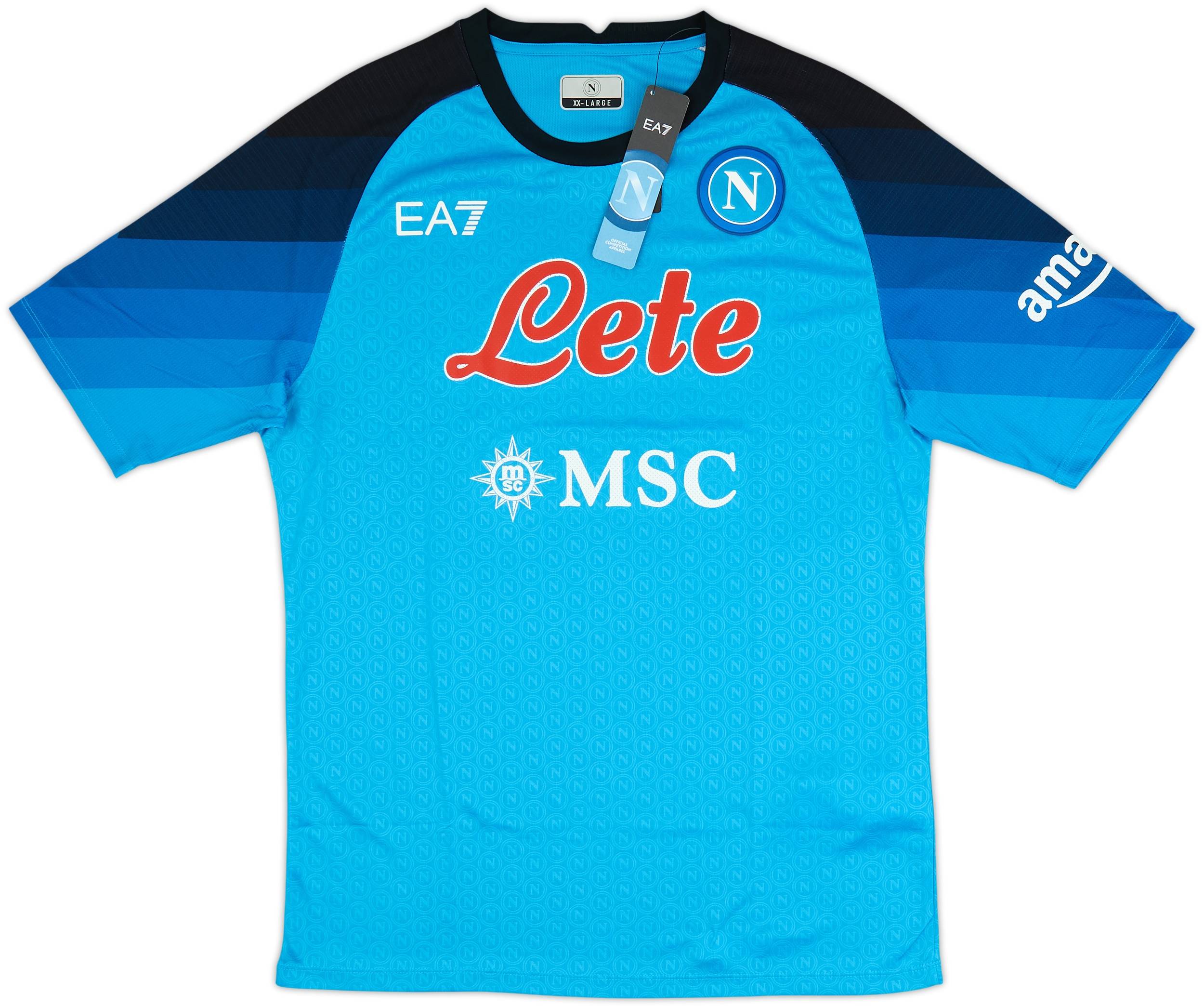 2022-23 Napoli Authentic Home Shirt (XXL)