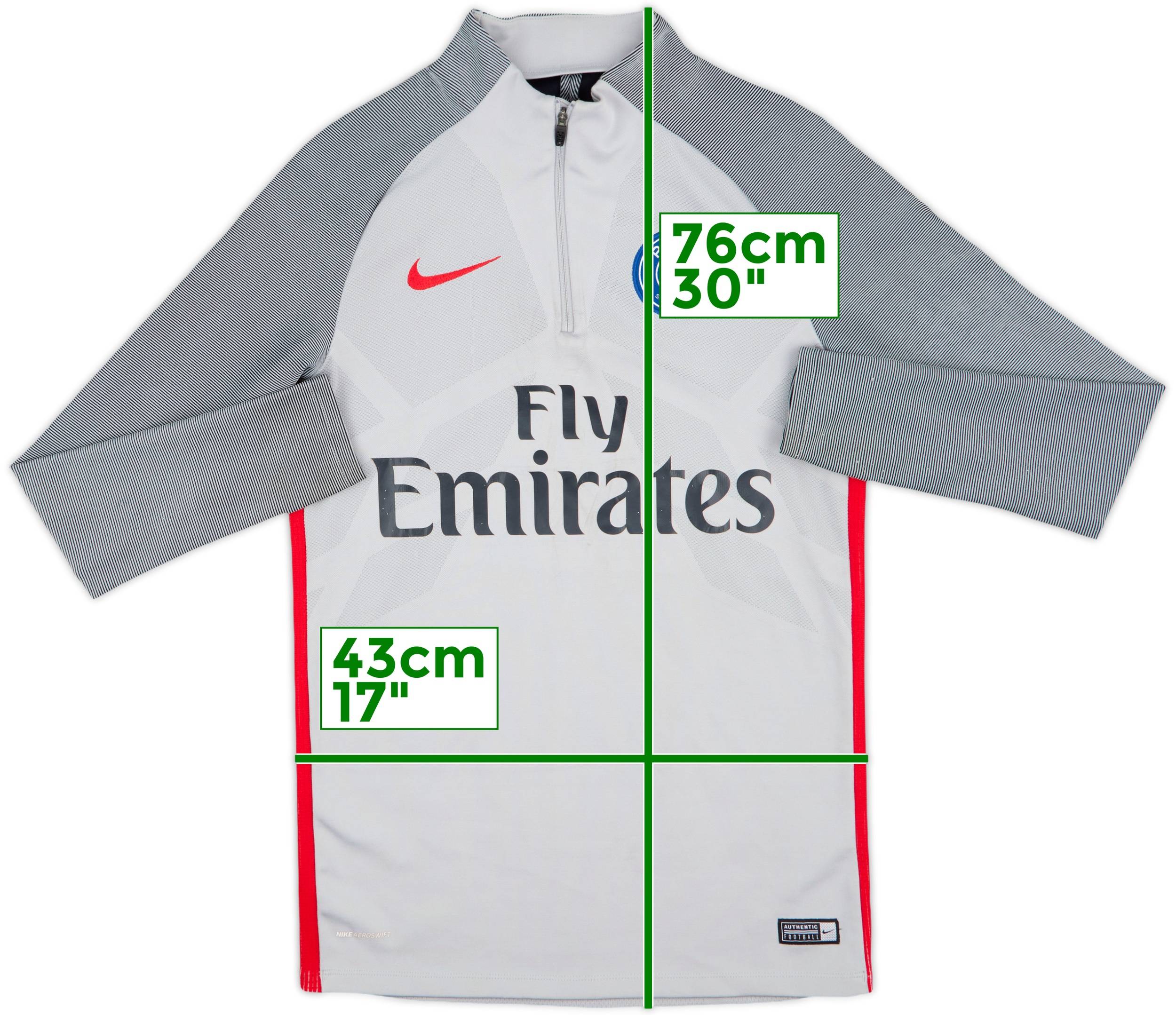 2017-18 Paris Saint-Germain Nike Aeroswift 1/4 Zip Drill Top - 5