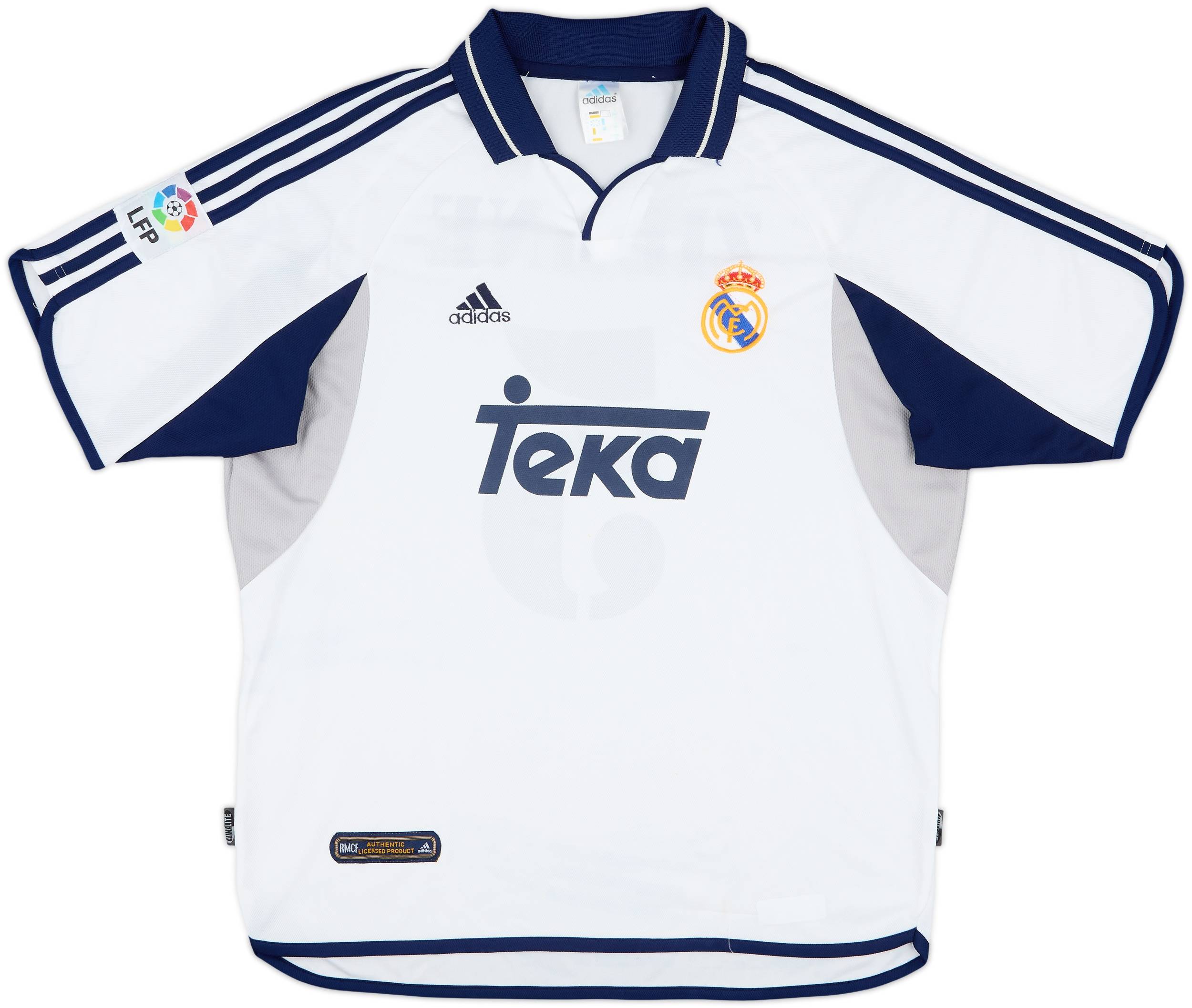Real Madrid 100周年ユニフォーム 01/02 CL用 Real Madrid 100周年ユニフォーム 01/02 CL用 Real Madrid Home UCL 01