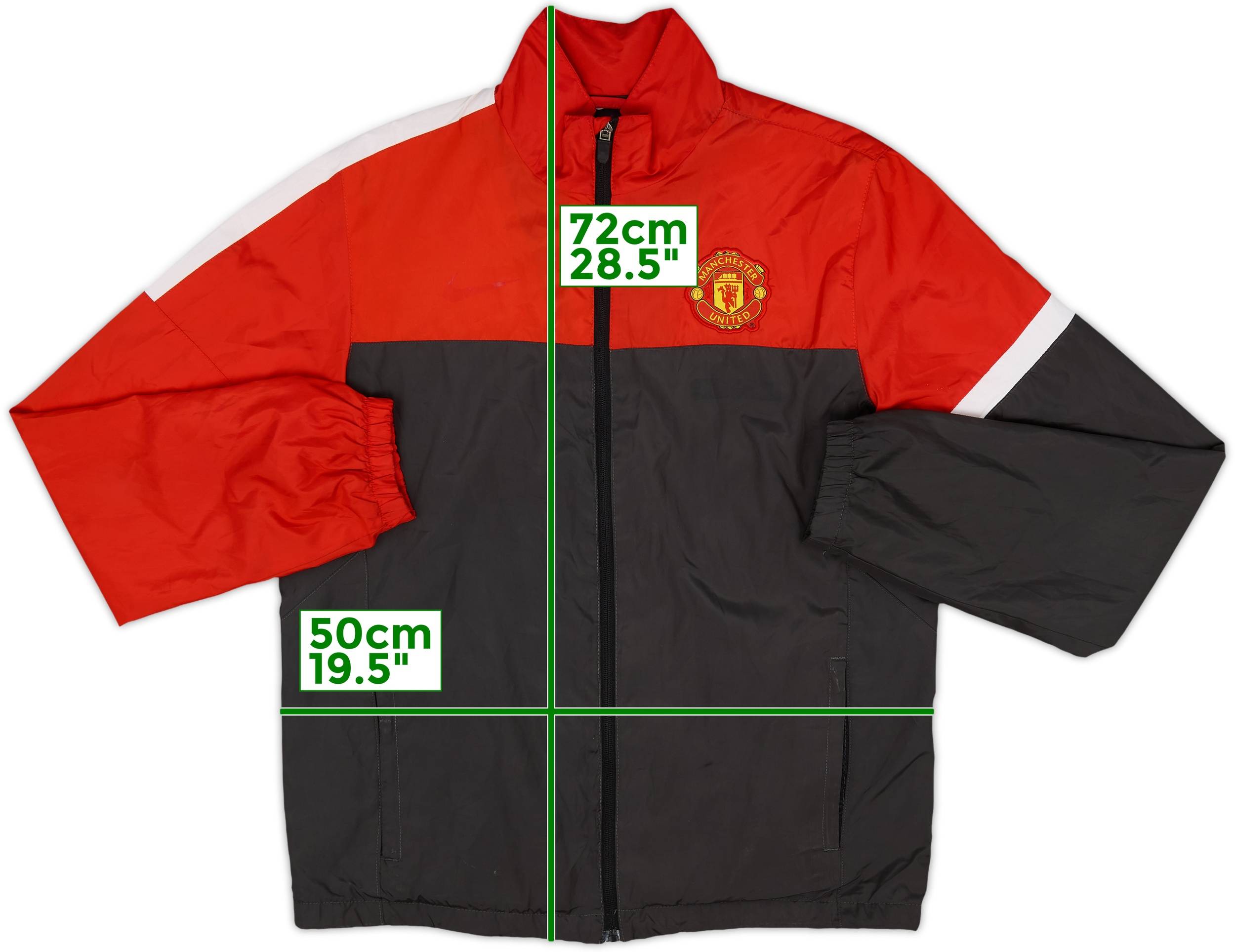 希少✨NIKE × MANCHESTER UNITED track jacket 2006-07 Manchester United Nike Track Jacket - 6/10 - (M)