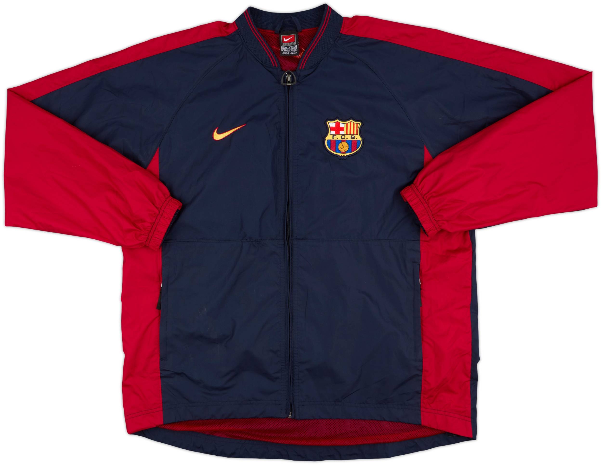正規品Nike Barcelona 1999-01 Kluivert 9 XL 1998-01 Barcelona Away Shirt Kluivert #9 - 5/10 - (M)