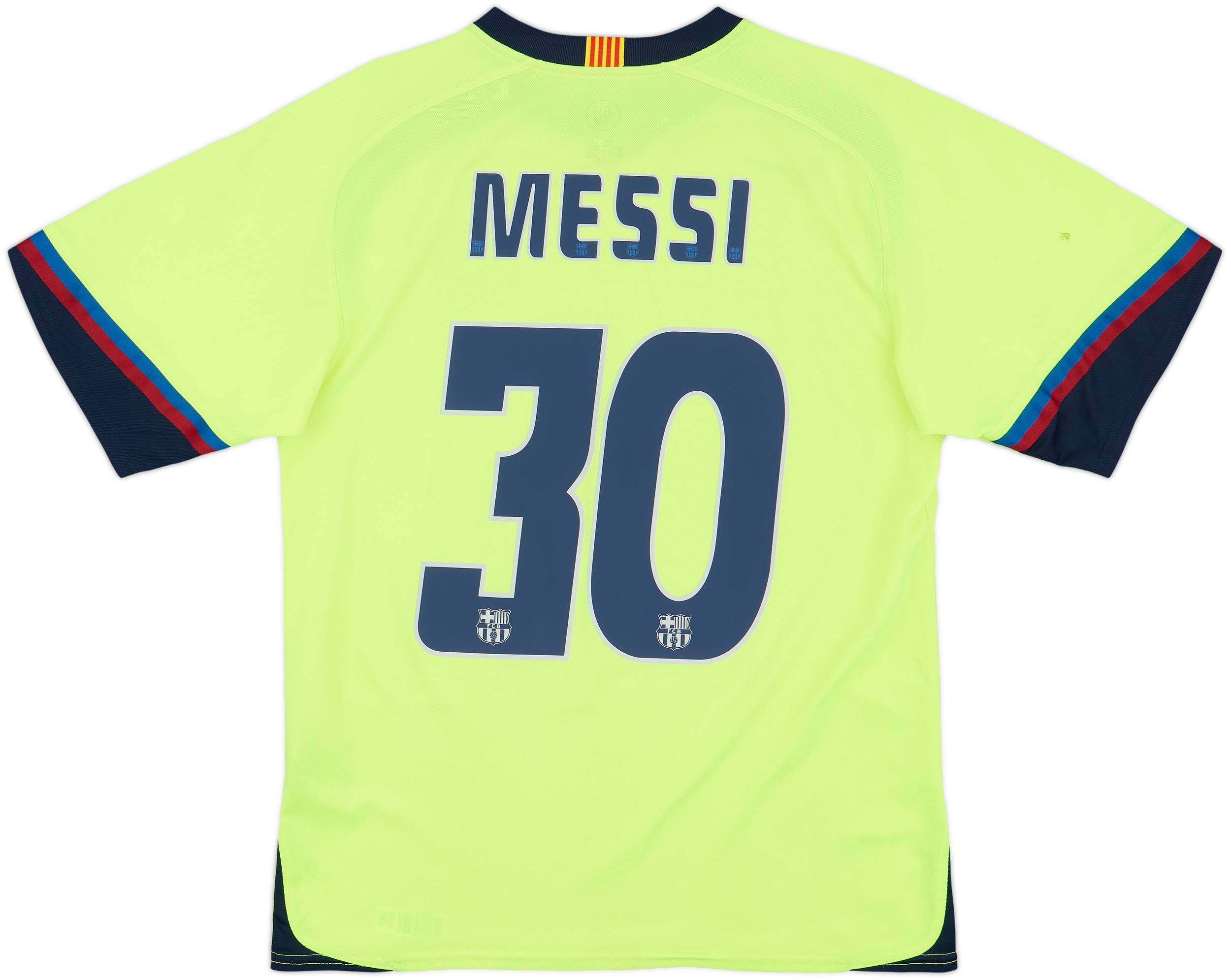 2005-06 Barcelona Basic Away Shirt Messi #30 8/10 (M)