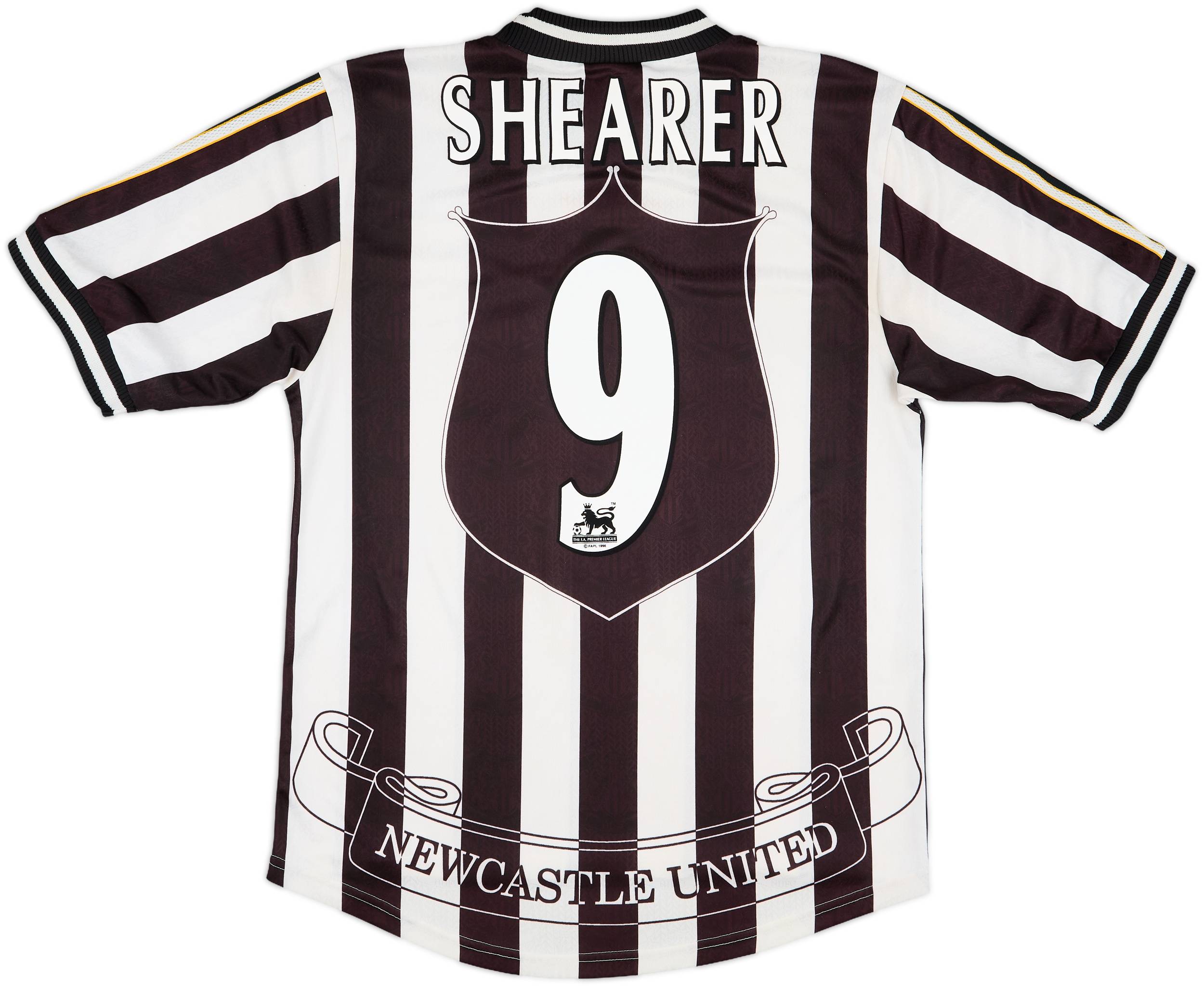 1997-99 Newcastle Home Shirt Shearer #9 - 9/10 - (M)