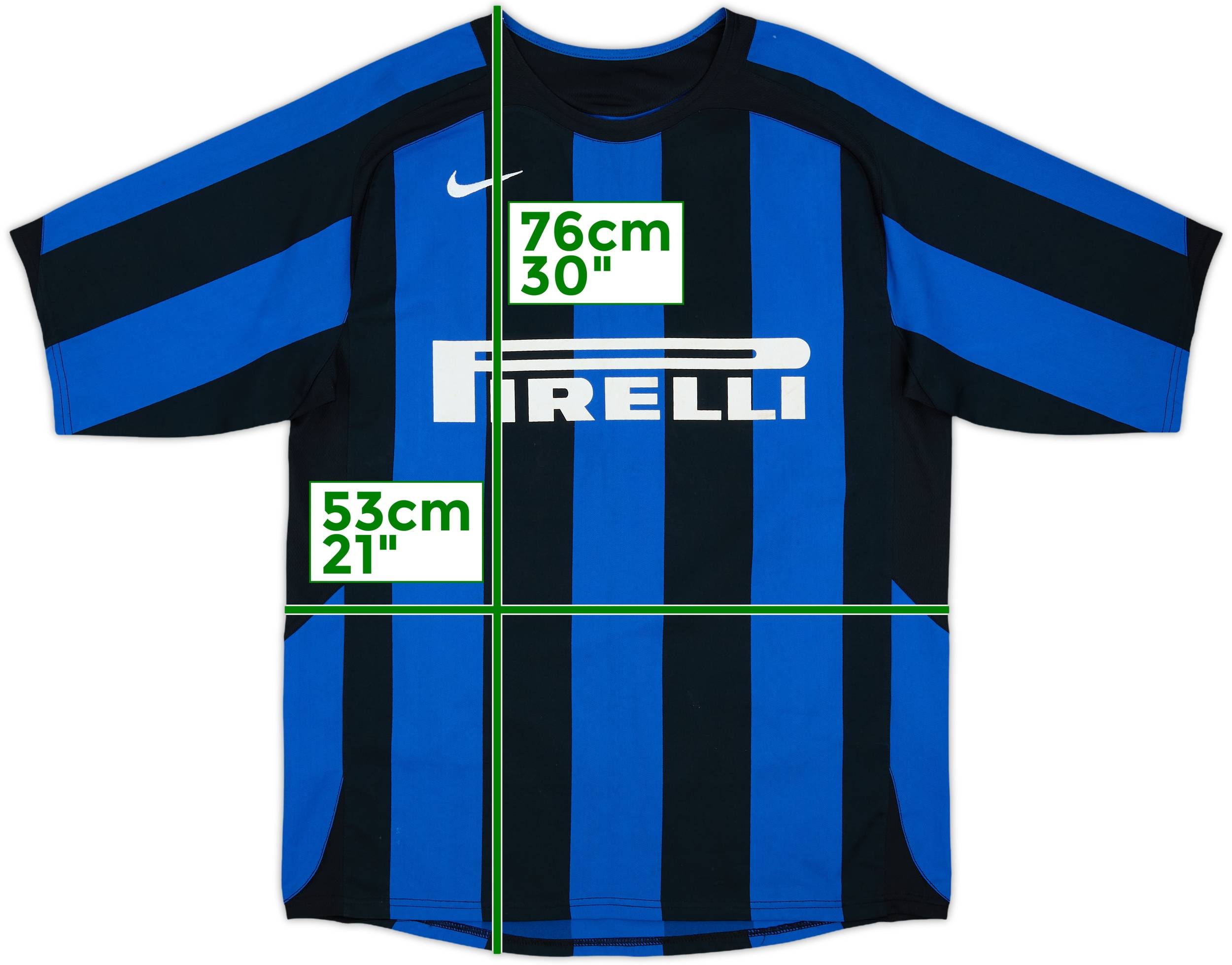 Inter インテル 2005/2006 ホーム ユニフォーム 2005-06 Inter Milan Home Shirt - 8/10 - (M)