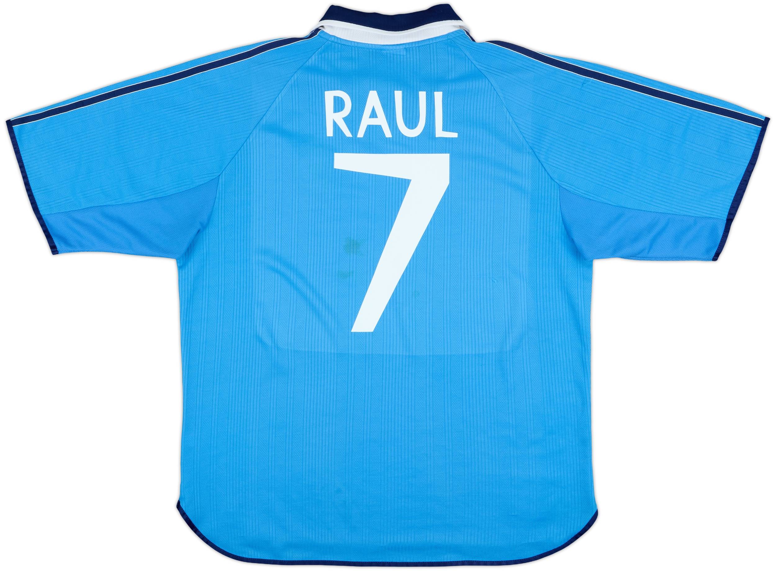 1999-00 Real Madrid Third Shirt Raul #7 - 7/10 - (L)
